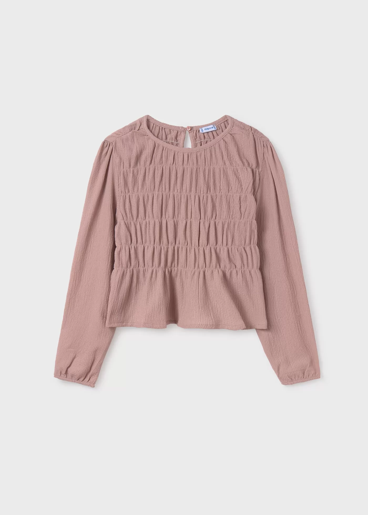 Clearance Blusa arricciata ragazza Camicie E Bluse