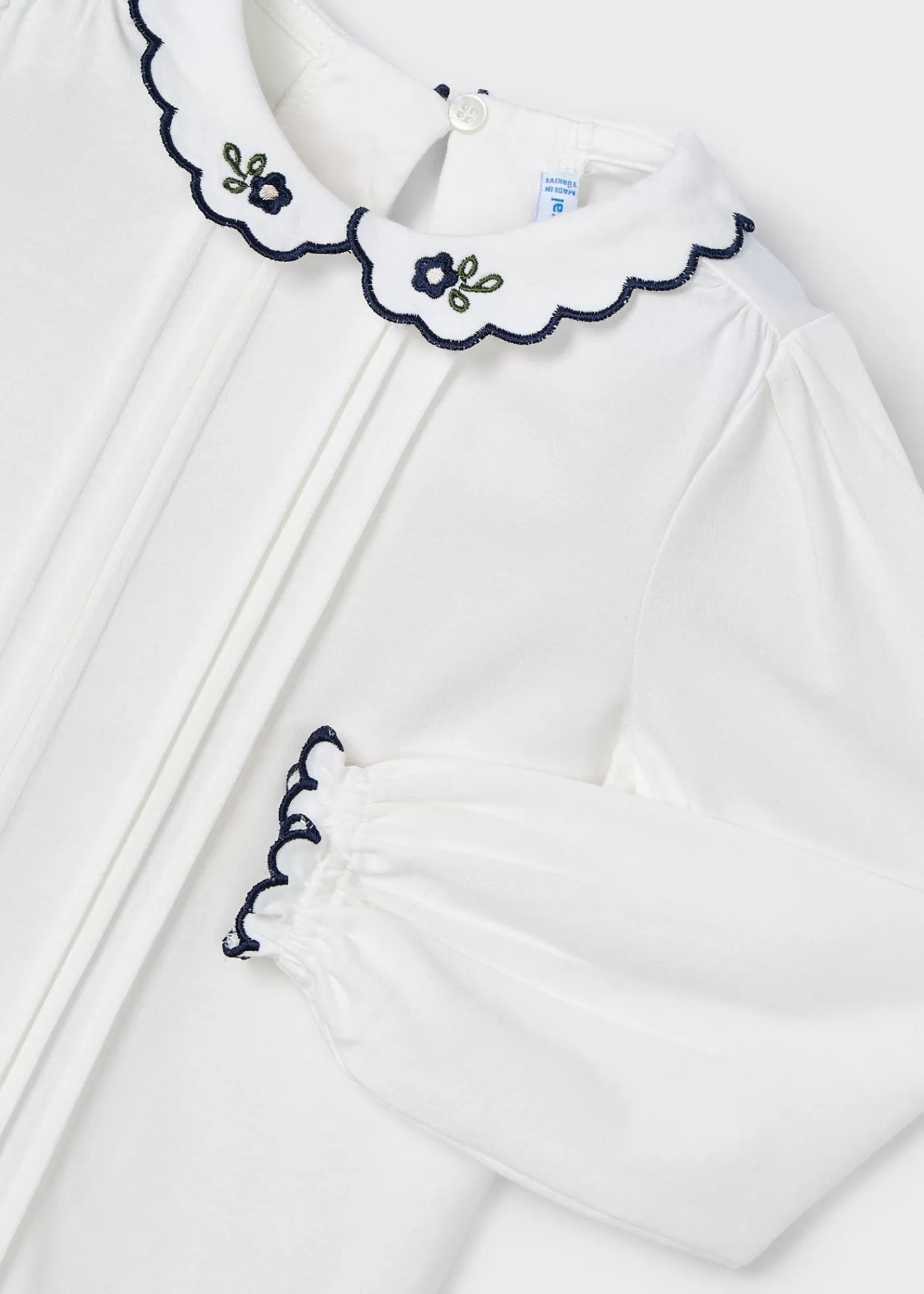 Cheap Blusa colletto ricamo bambina Camicie E Bluse
