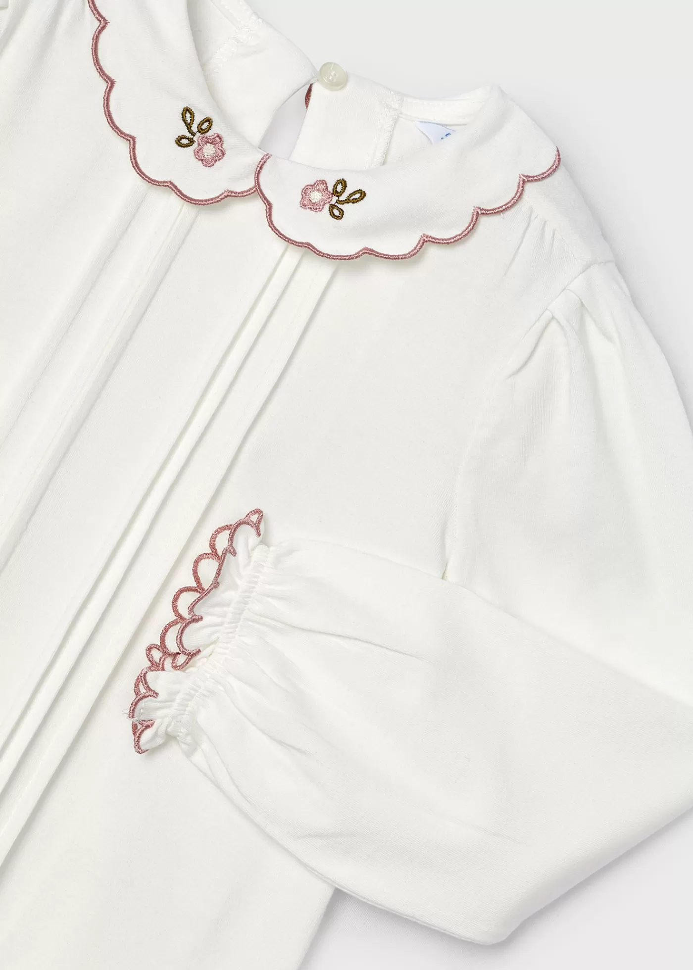 Clearance Blusa colletto ricamo bambina Camicie E Bluse
