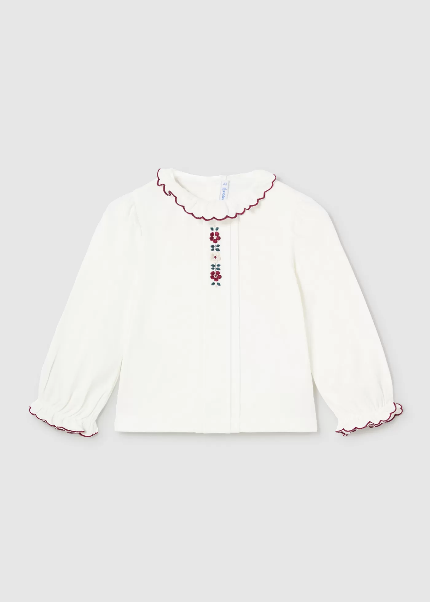 Store Blusa fiori ricami neonata Camicie E Bluse