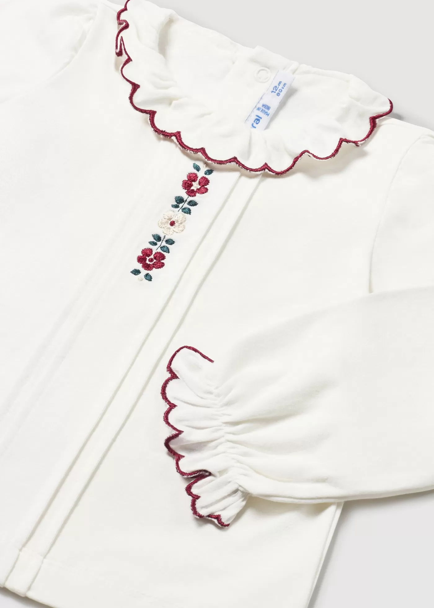 Store Blusa fiori ricami neonata Camicie E Bluse