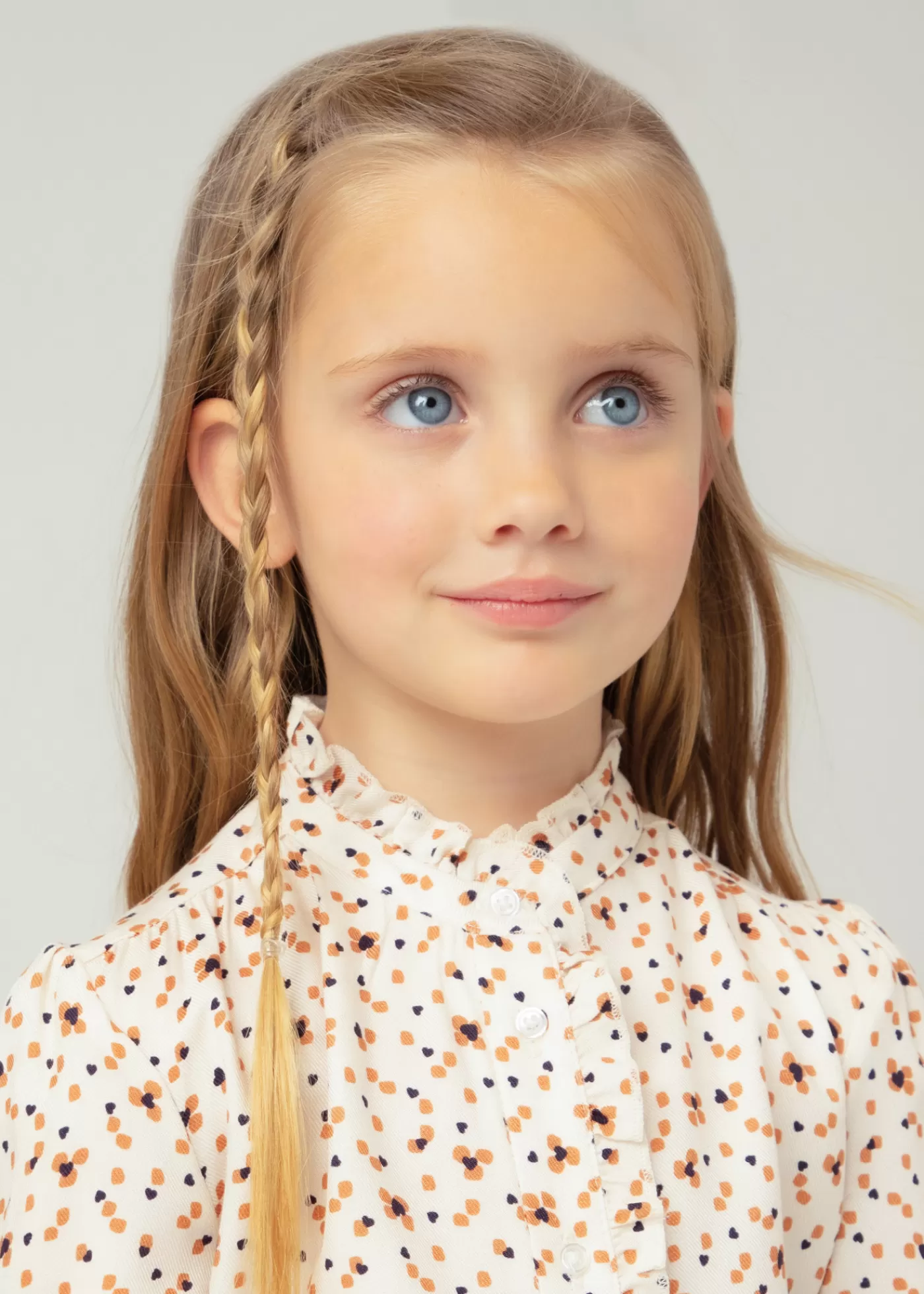 Best Sale Blusa stampata volant bambina Camicie E Bluse