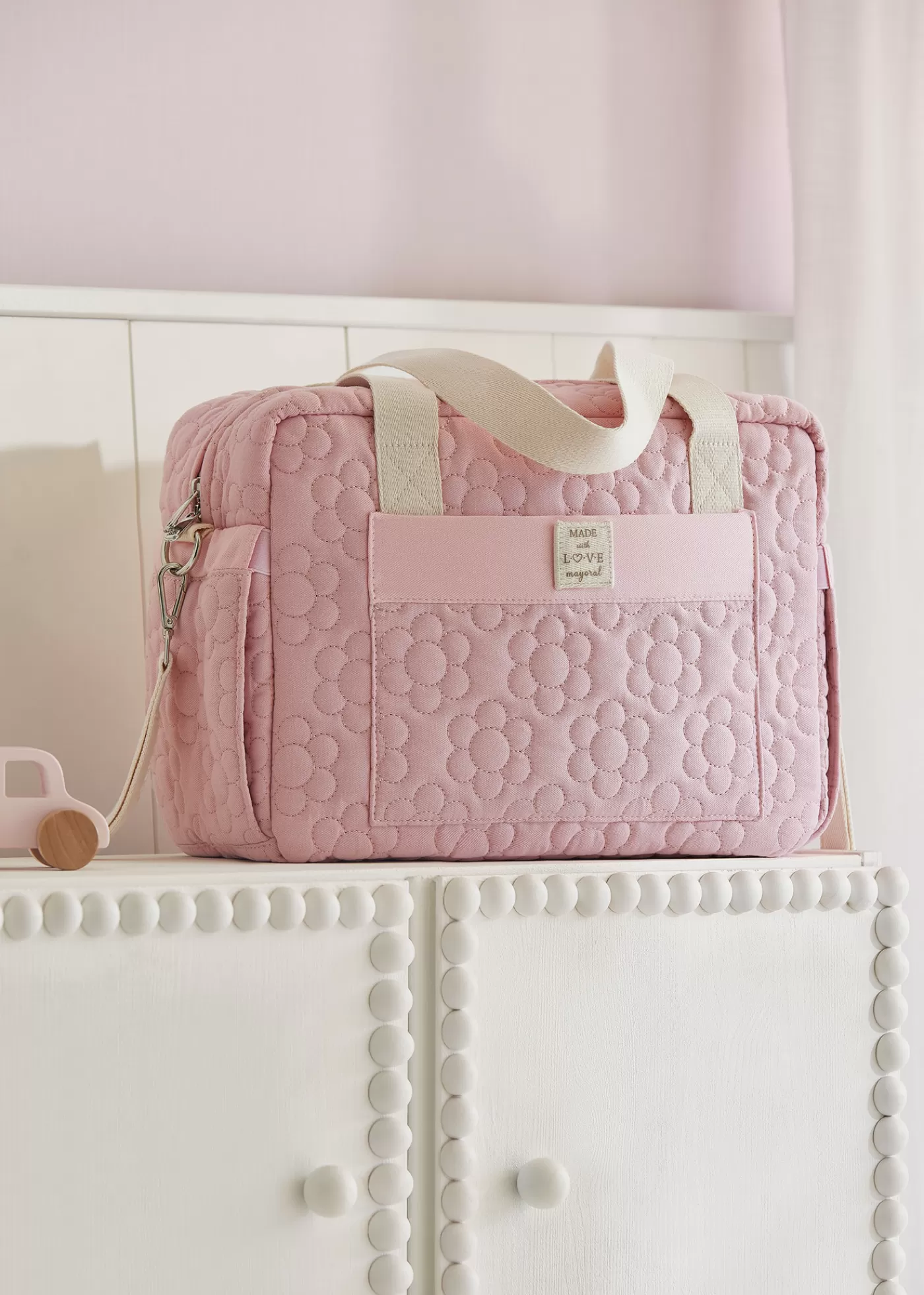 Cheap Borsa trapuntata con accessori neonato Borse Maternità