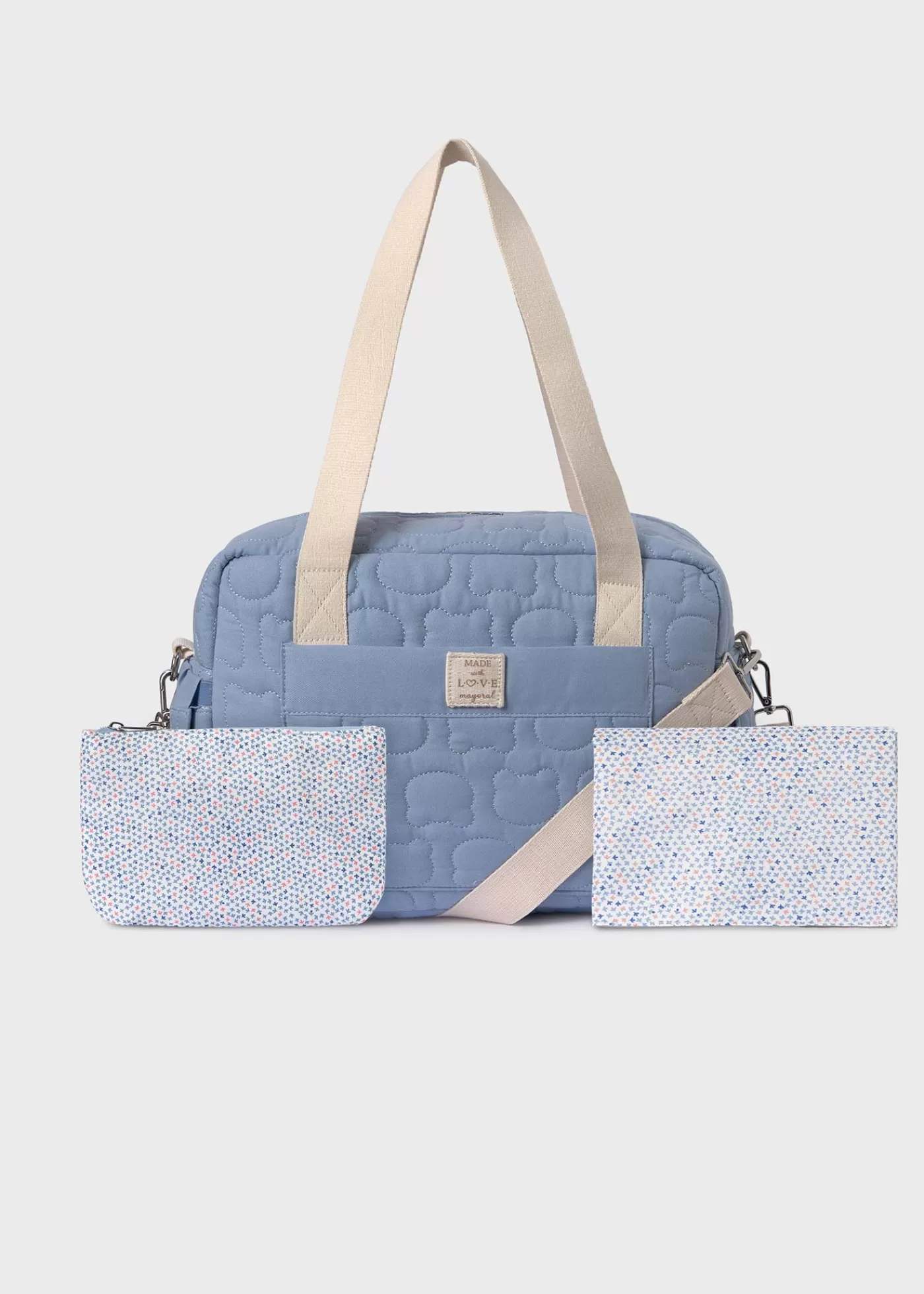 Sale Borsa trapuntata con accessori neonato Borse Maternità