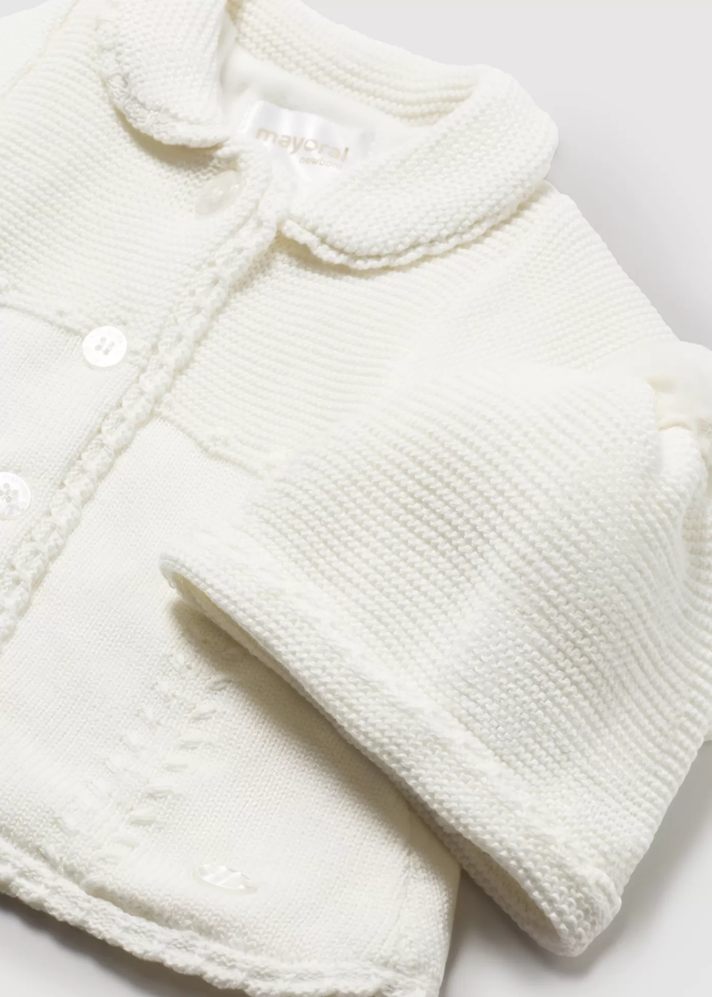 Cheap Capotto maglia con cappello neonata Giubbotti E Giacche
