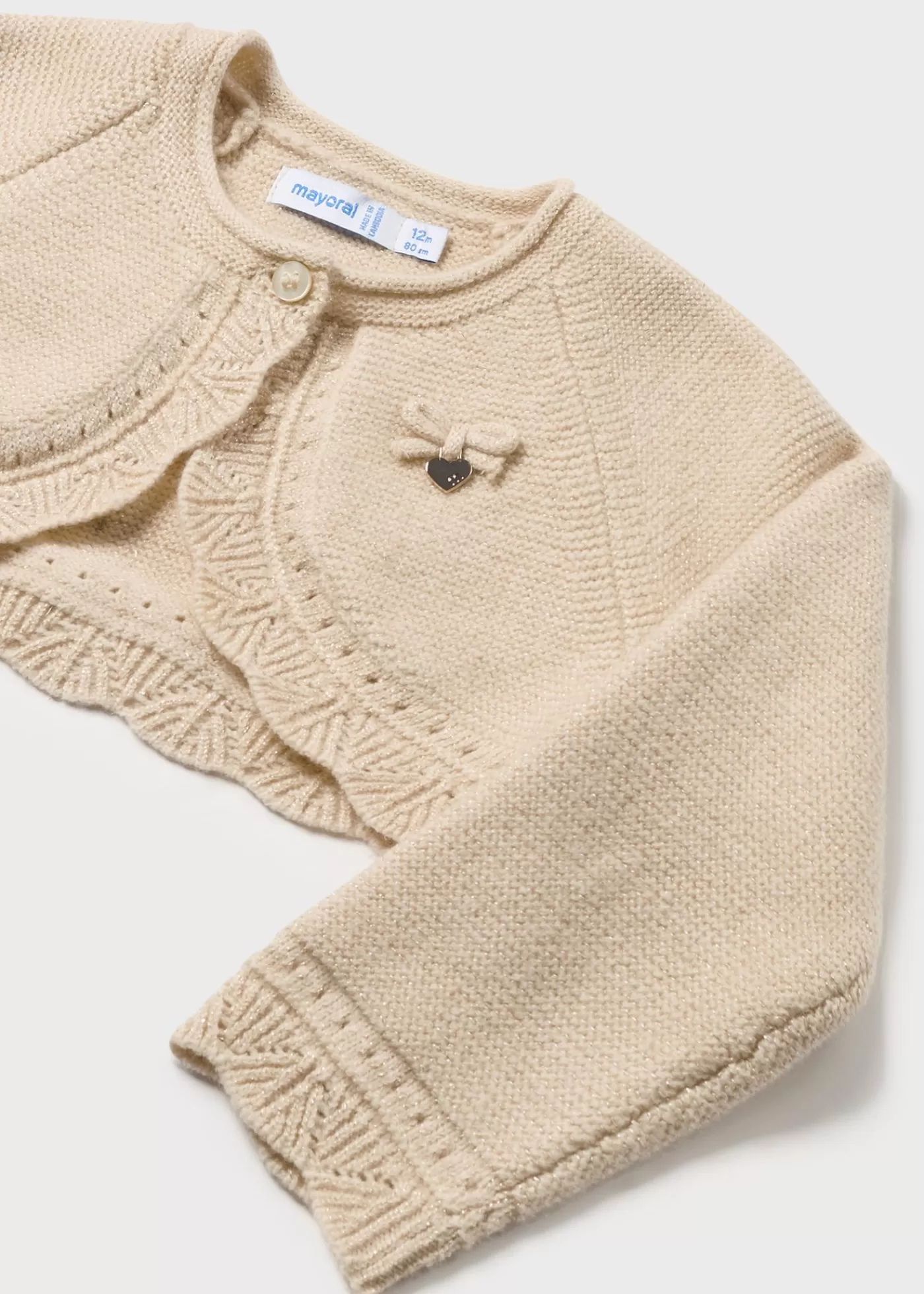 Cheap Cardigan in maglia basico neonata Cardigan