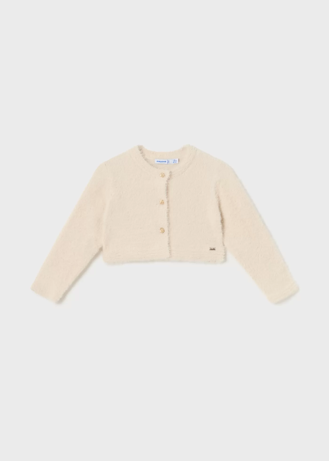 Best Cardigan in maglia effetto pellicciotto neonata Cardigan