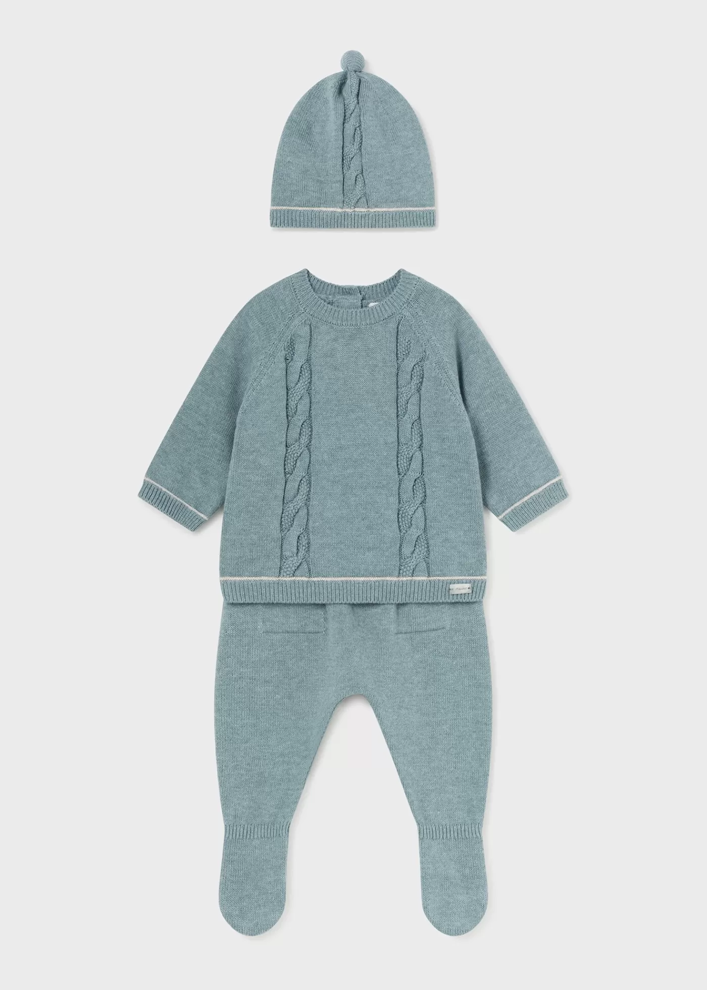 Cheap Completo 3 pezzi maglia neonato Completi