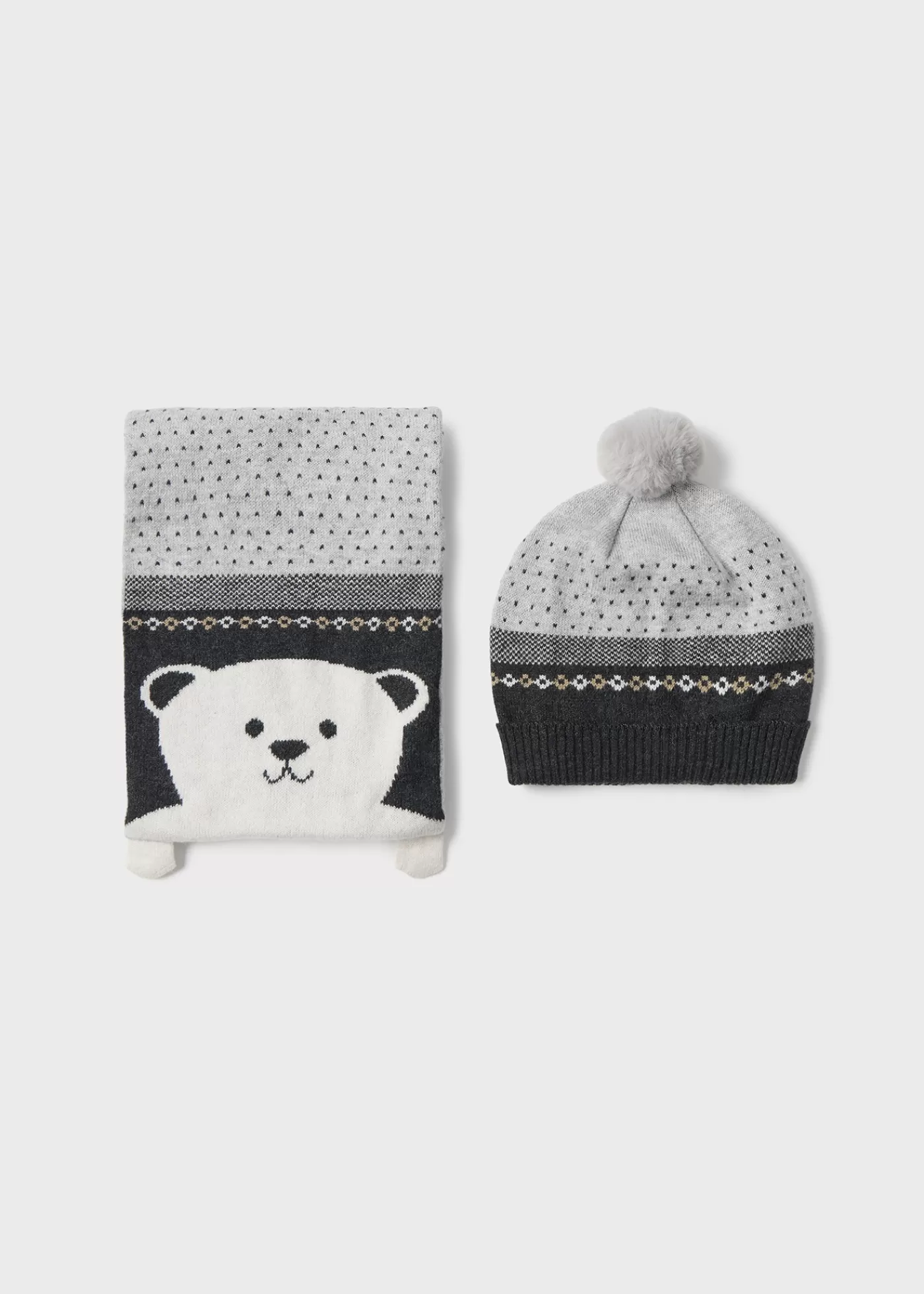 Best Completo cappello e sciarpa orso neonato Accessori
