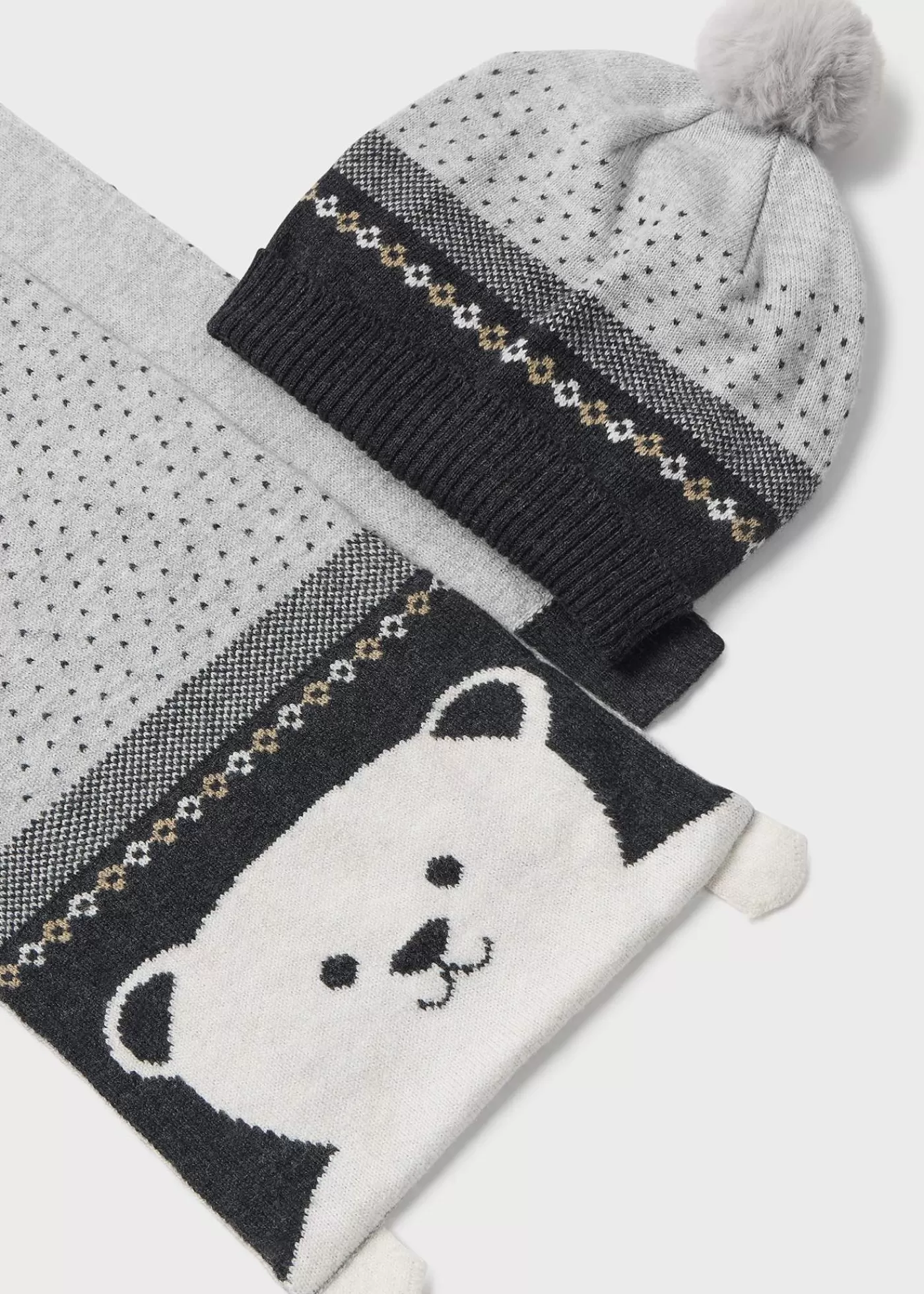 Best Completo cappello e sciarpa orso neonato Accessori