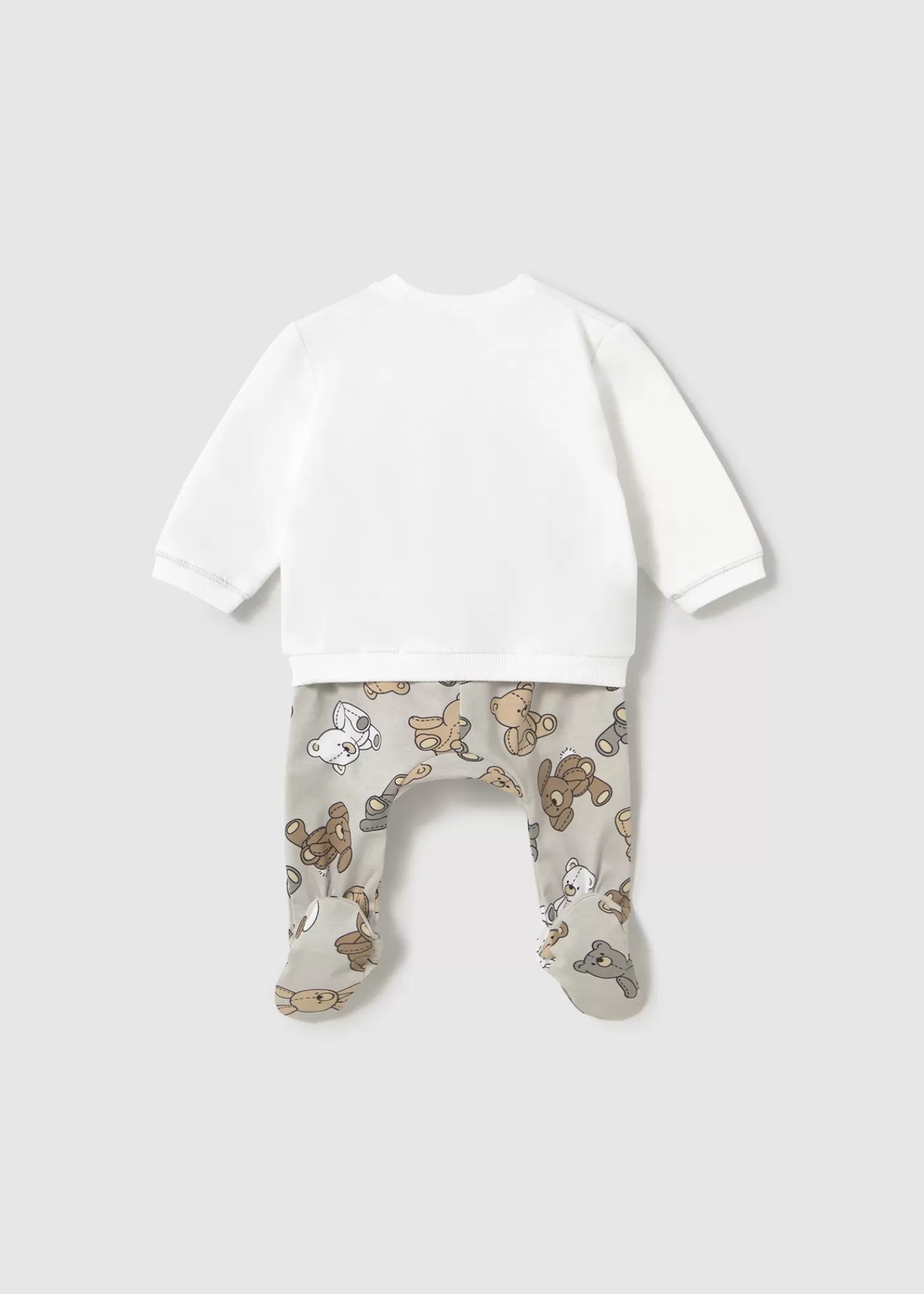 Cheap Completo ghettina orsetti e felpa neonato Completi