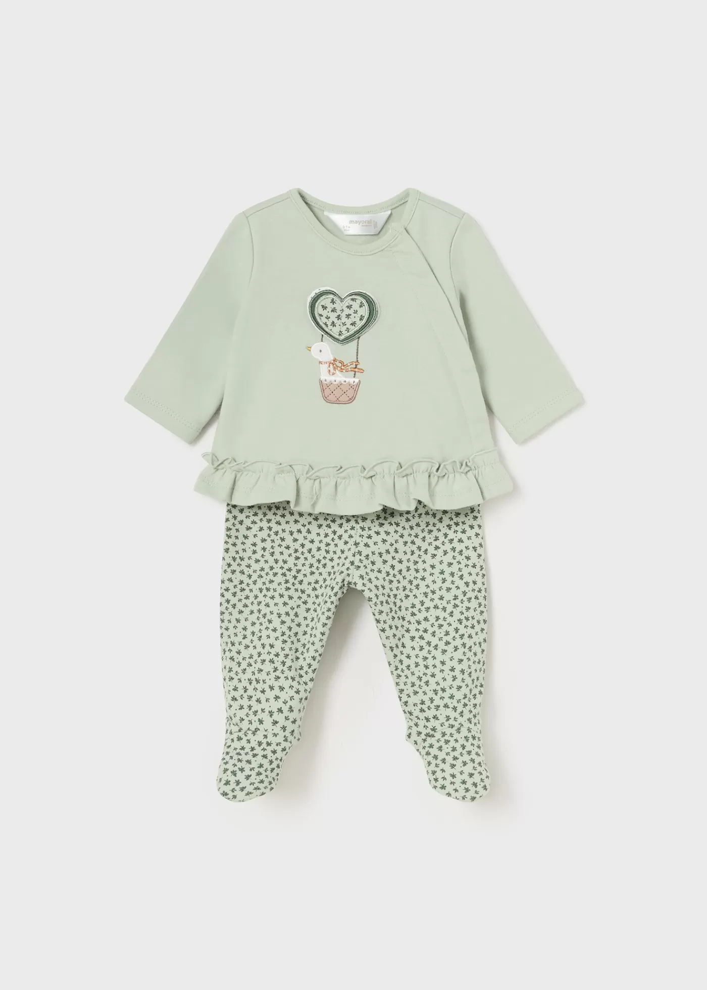 Shop Completo ghettina stampata e maglietta neonata Completi