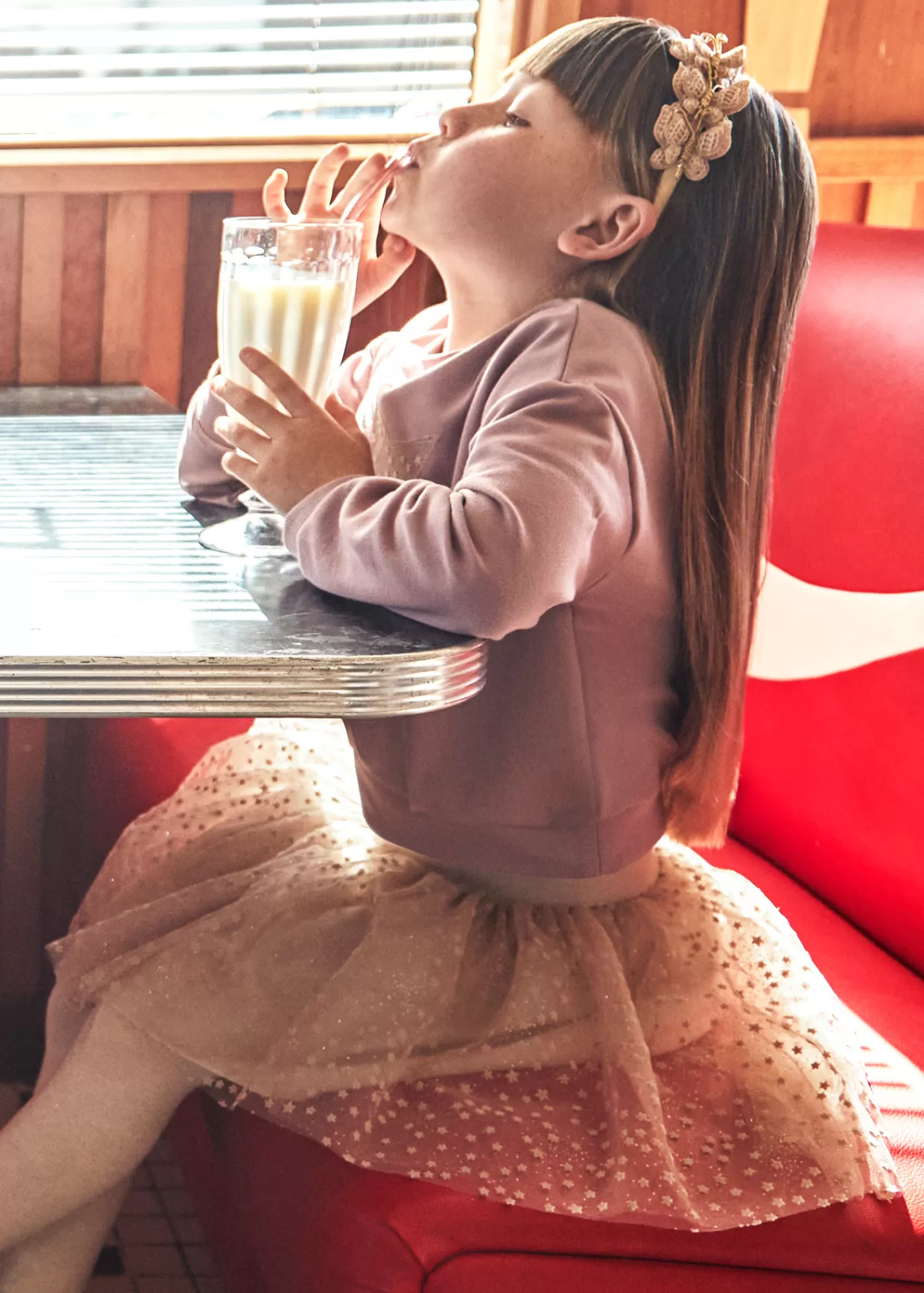 Cheap Completo gonna tulle e felpa bambina Completi