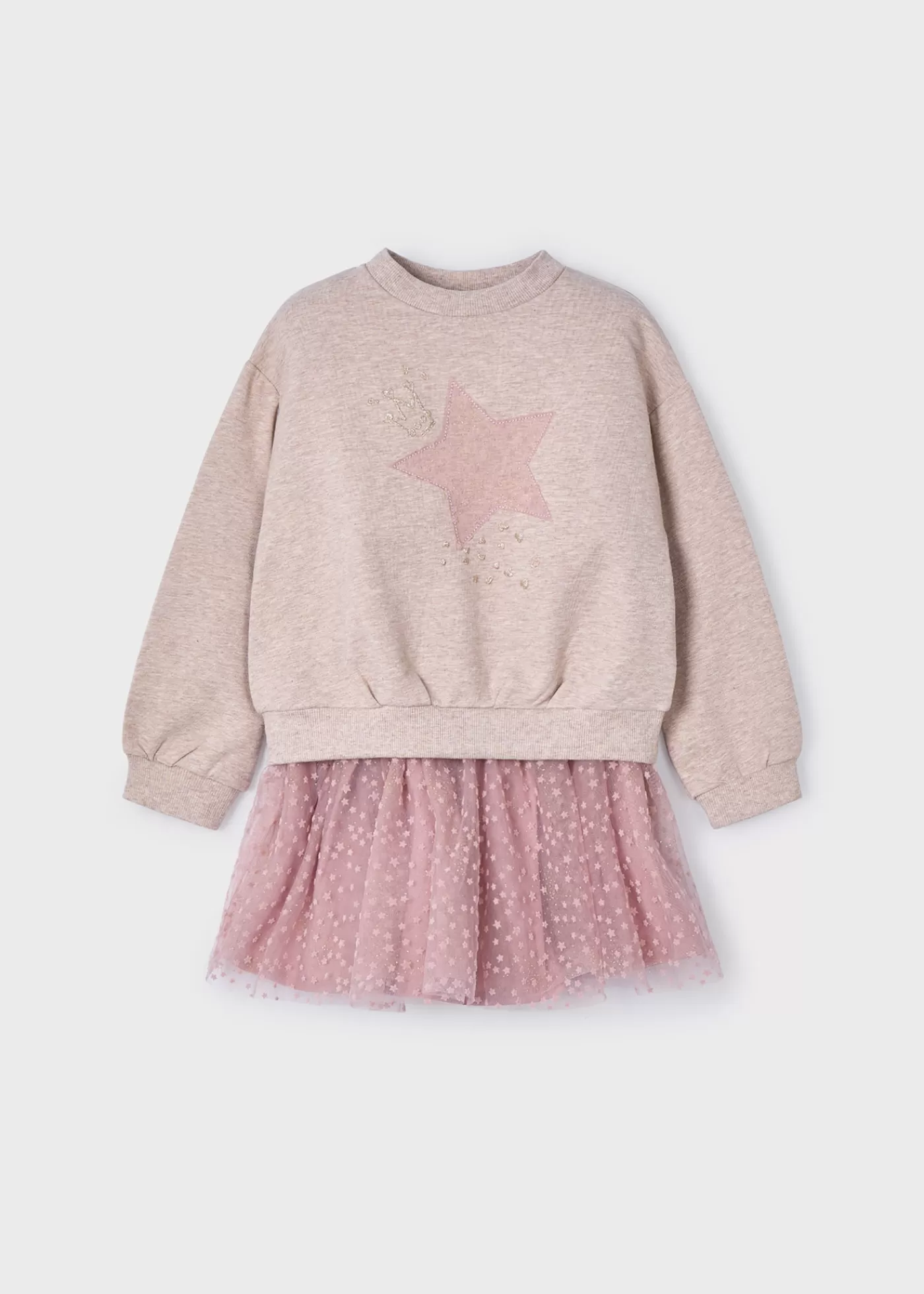 Shop Completo gonna tulle e felpa bambina Completi