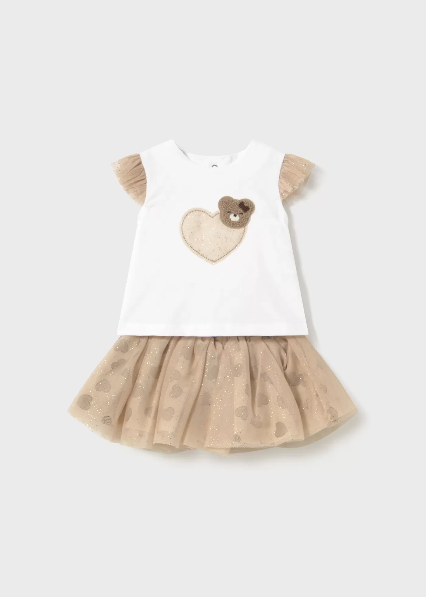 Cheap Completo gonna tulle e maglietta neonata Completi