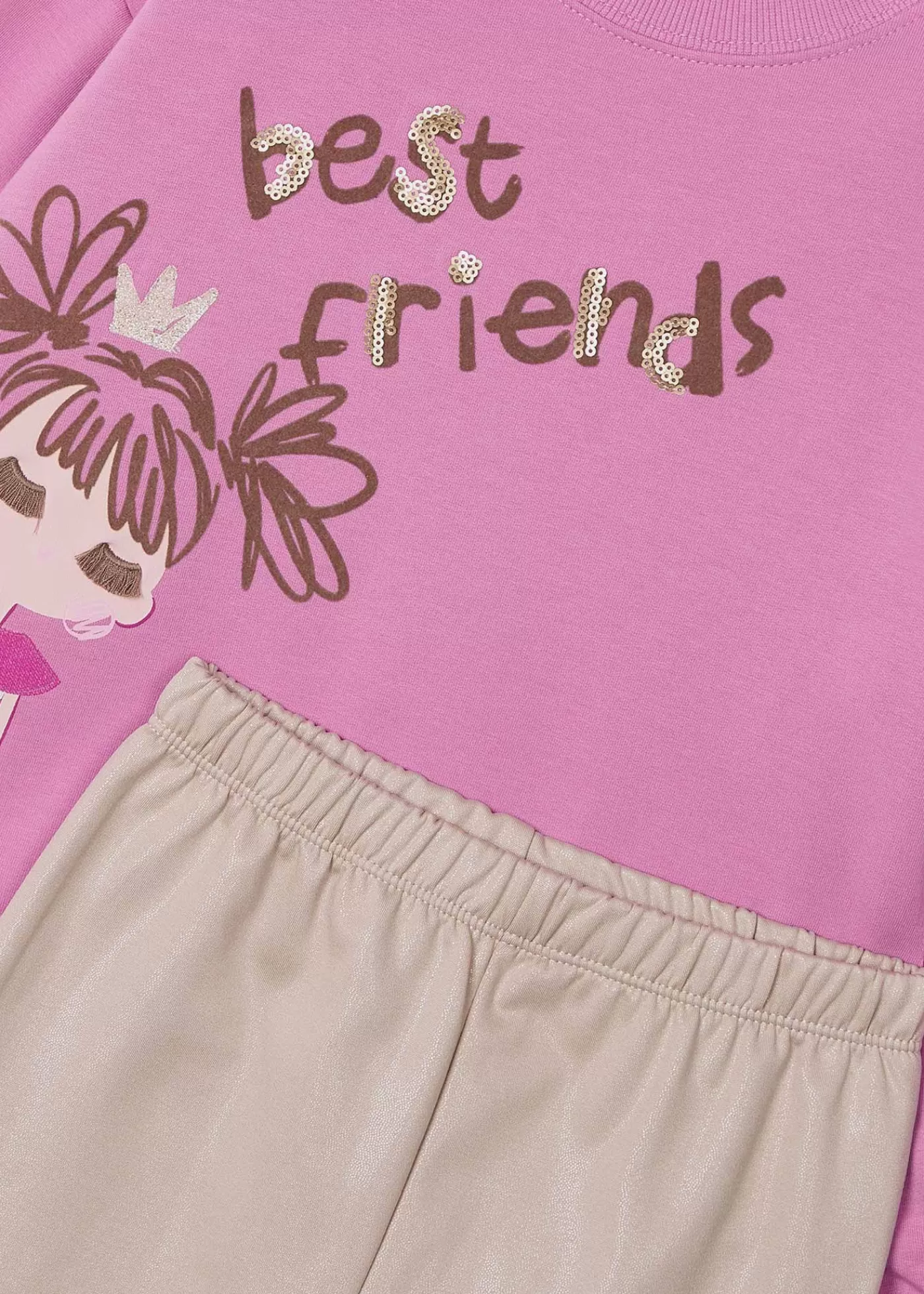 Best Completo leggings e felpa bambina Completi