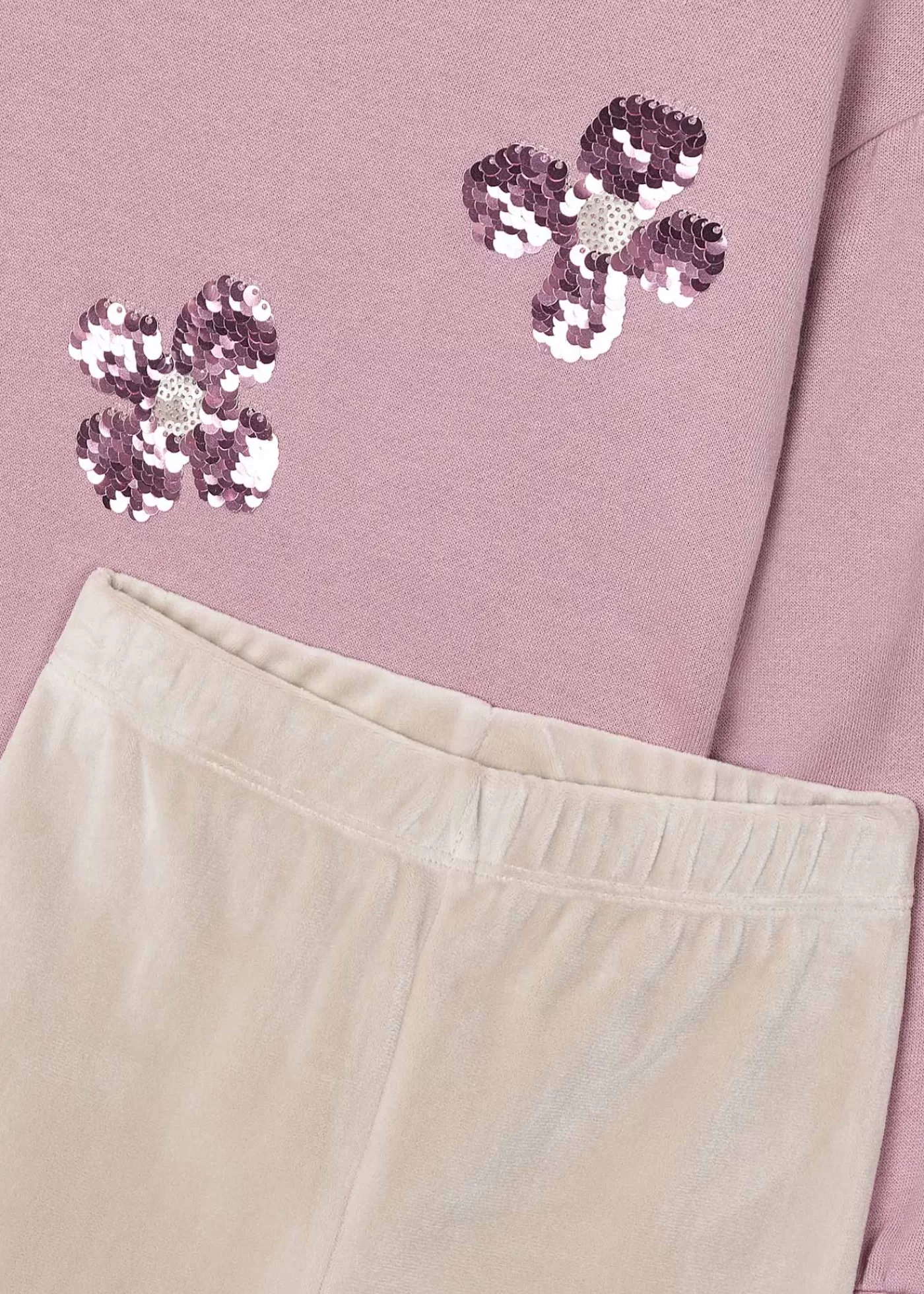 Best Completo leggings e felpa lustrini bambina Completi