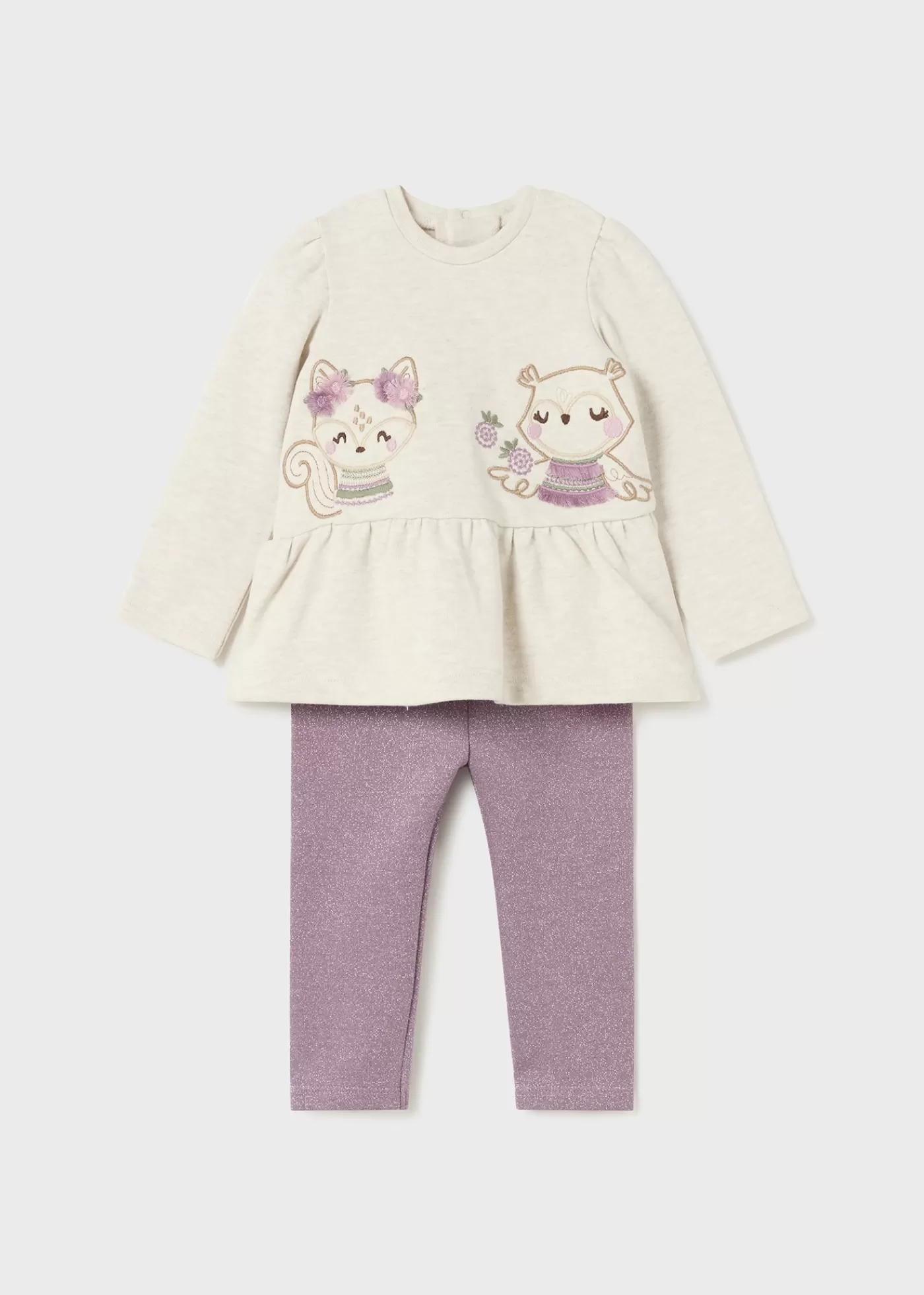Best Completo leggings e felpa neonata Completi