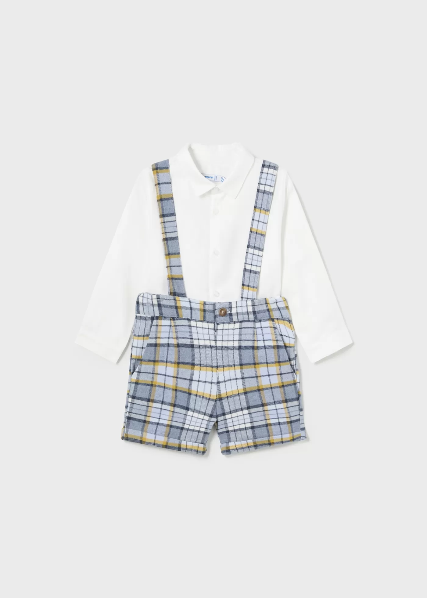 Cheap Completo pantaloncino e camicia neonato Completi