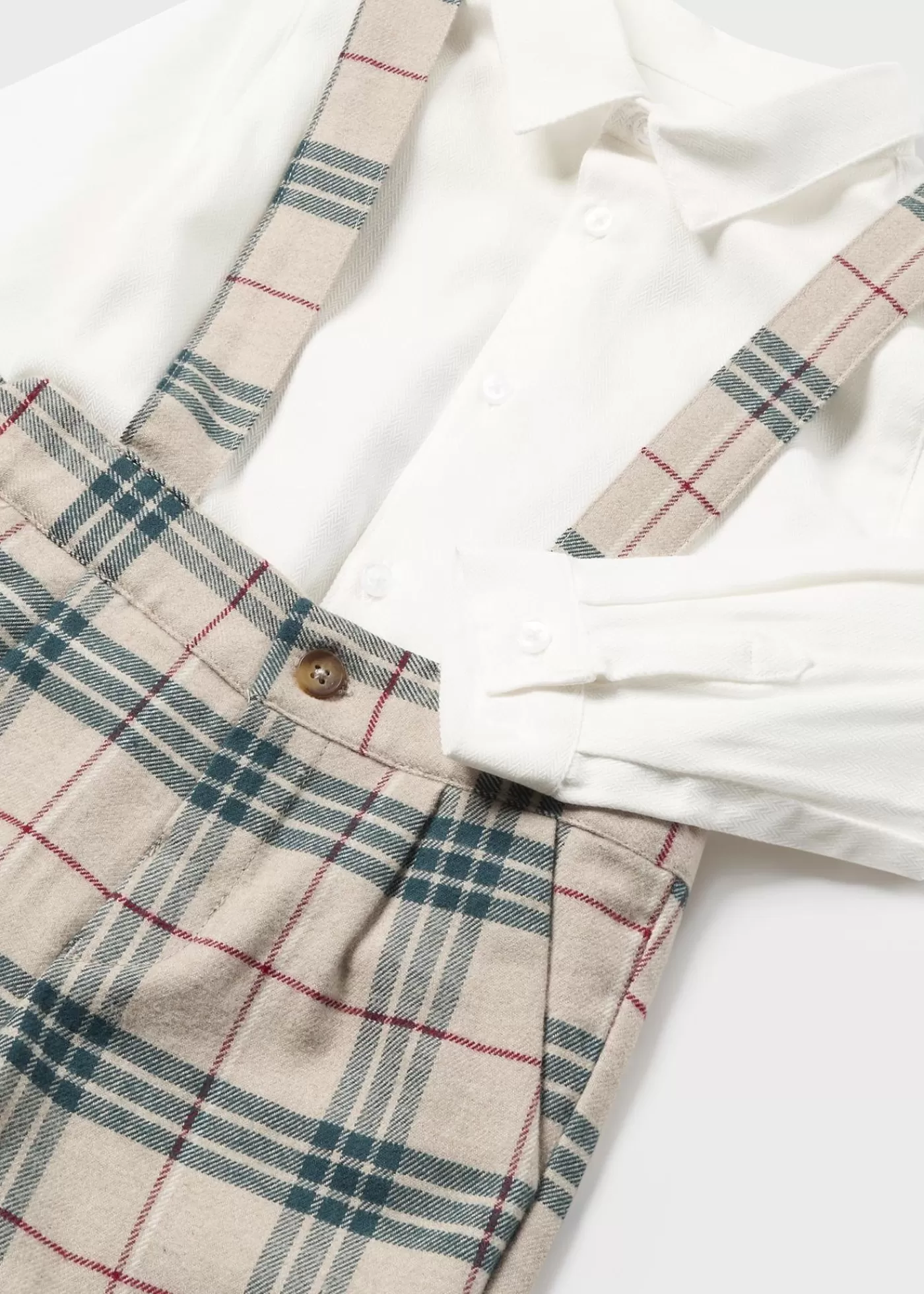Best Sale Completo pantaloncino e camicia neonato Completi