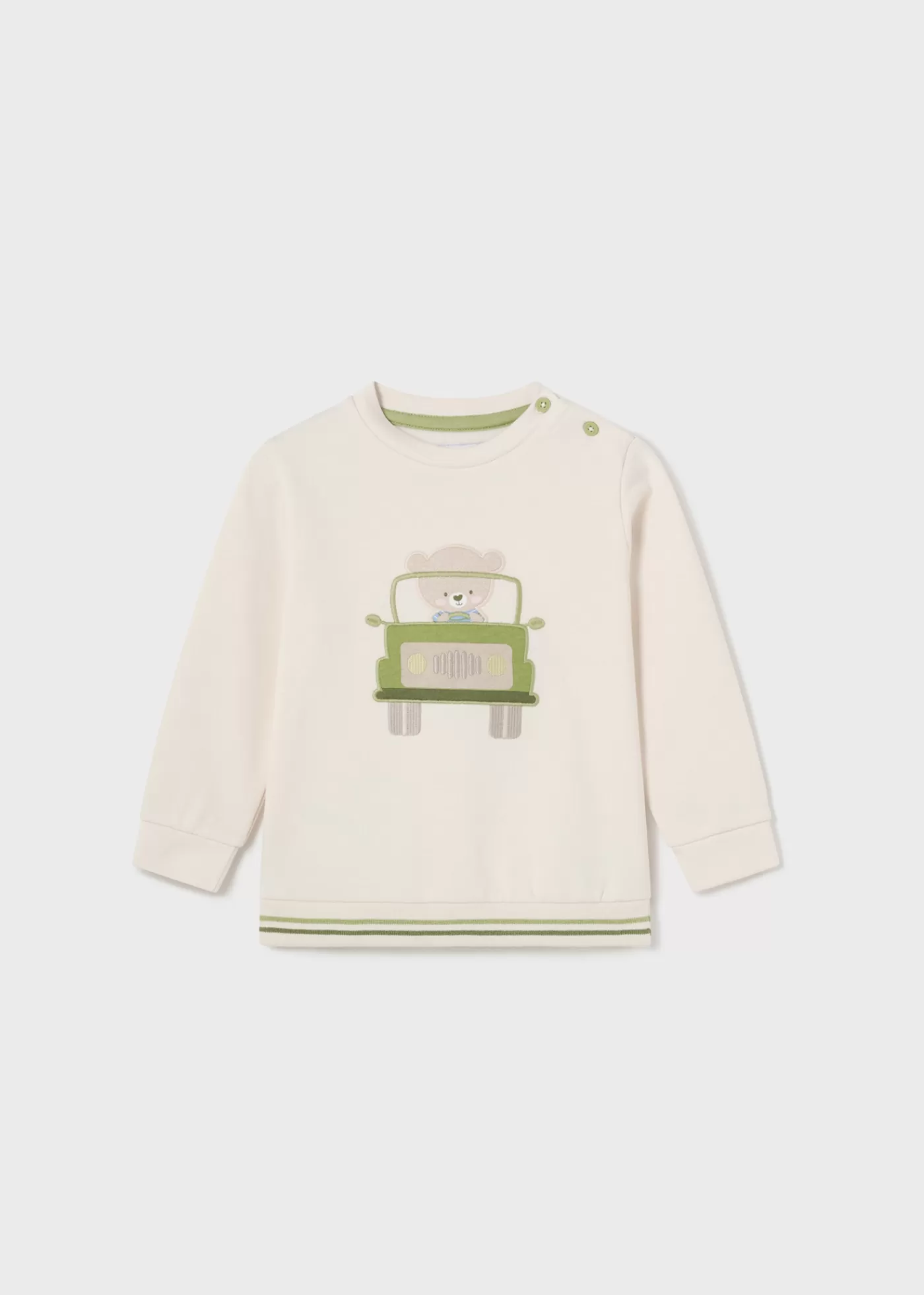 Shop Felpa applicazione neonato Maglioni E Felpe