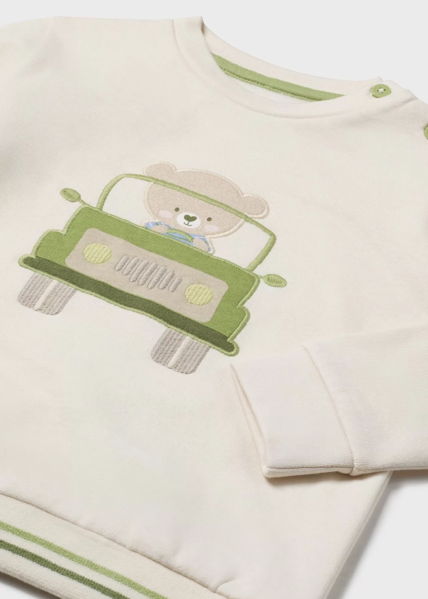 Shop Felpa applicazione neonato Maglioni E Felpe