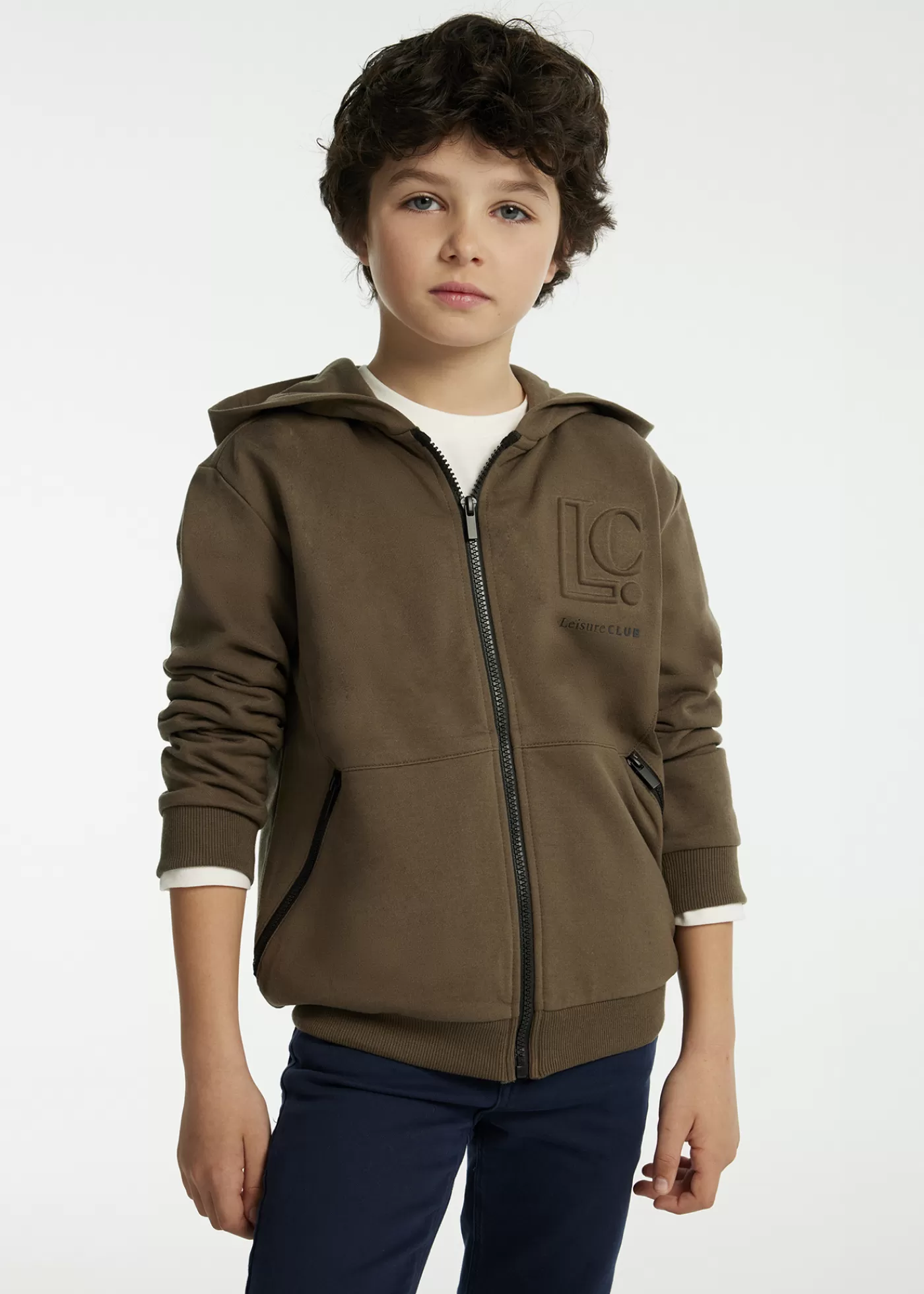 Discount Felpa cerniera ragazzo Bambino Felpe