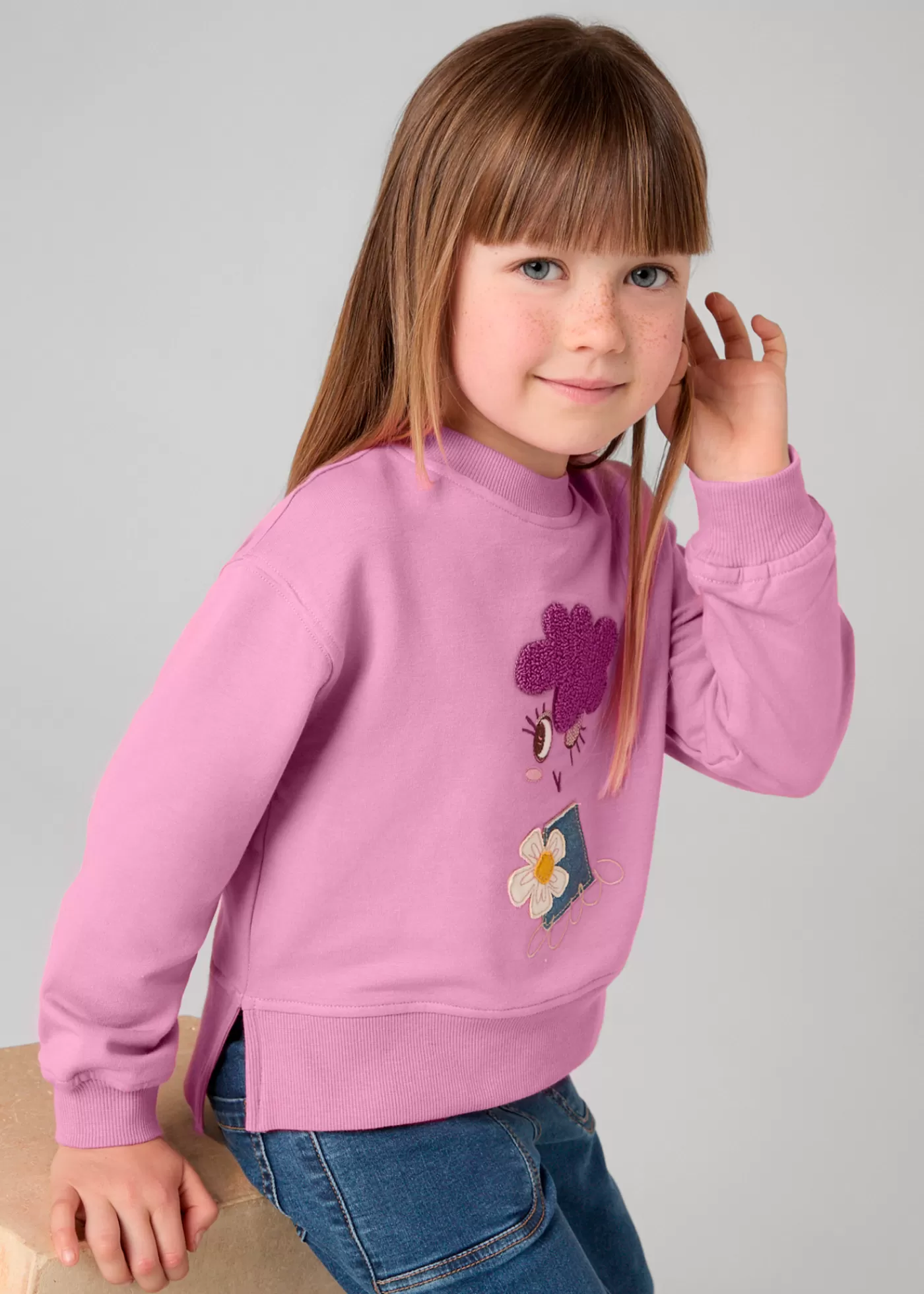 Best Felpa maniche a palloncino bambina Maglioni E Felpe