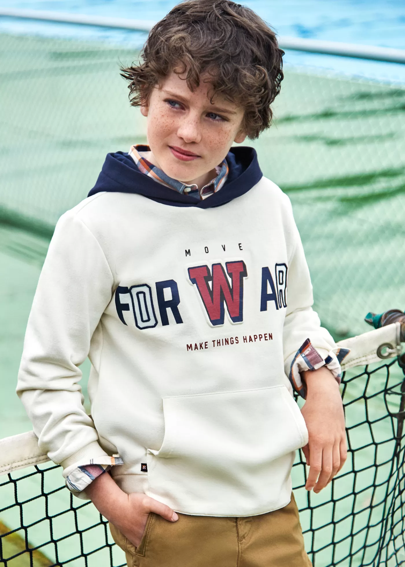 Clearance Felpa rilievi ragazzo Bambino Felpe