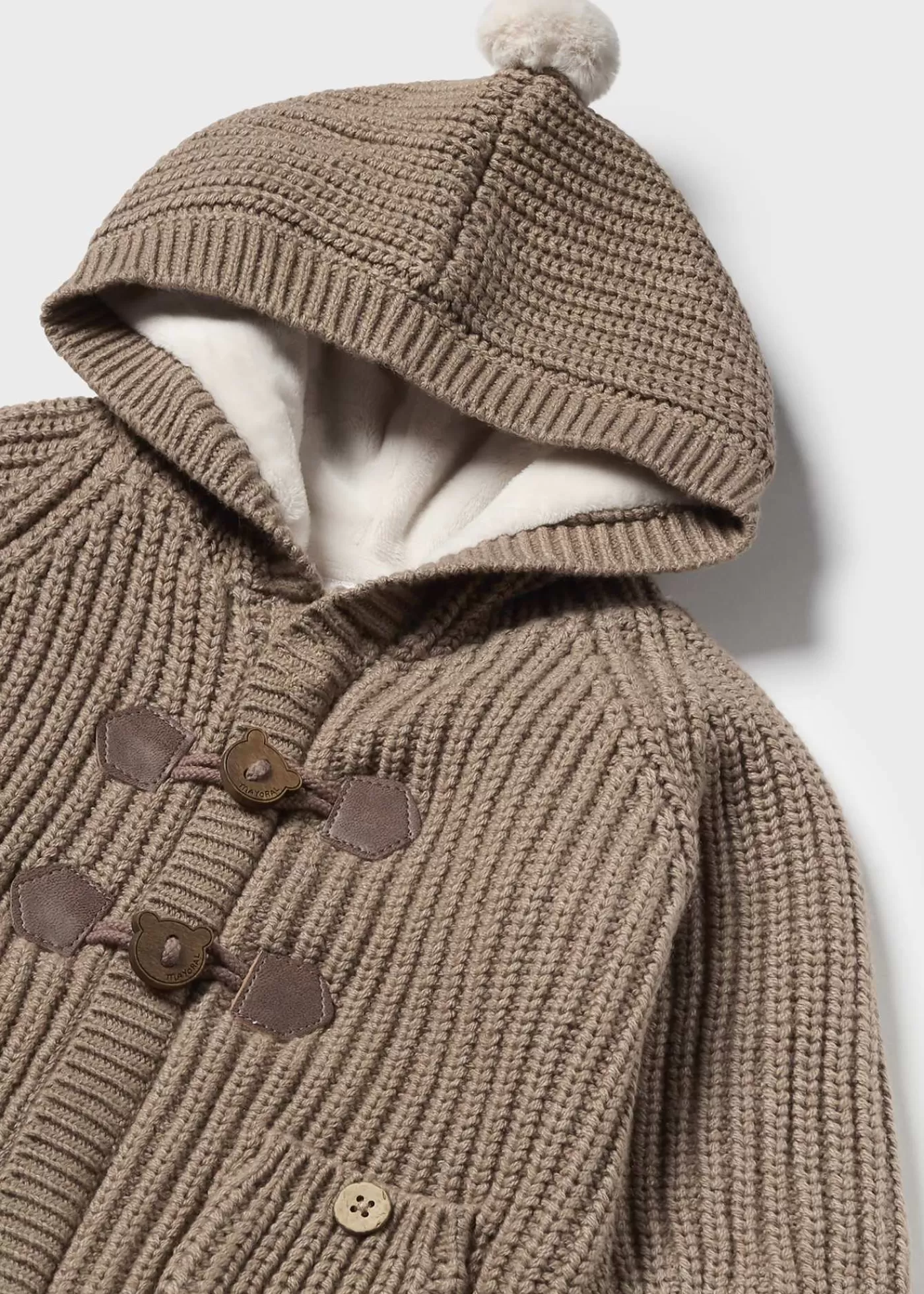 Discount Giacca con fodera tricot neonato Cardigan