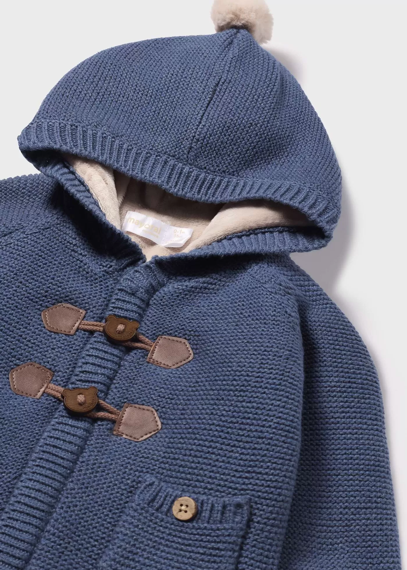Clearance Giacca con fodera tricot neonato Cardigan