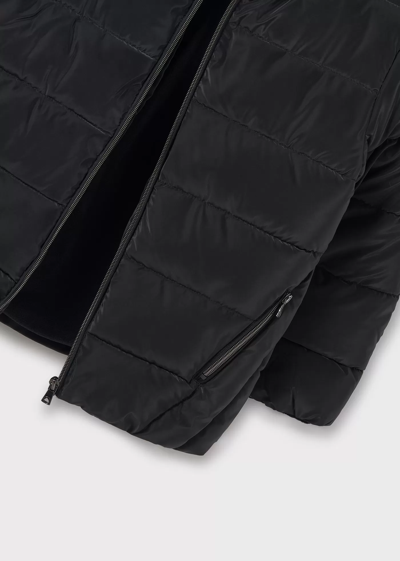 Best Sale Giaccone cappuccio pellicciotto ragazza Giubbotti E Giacche