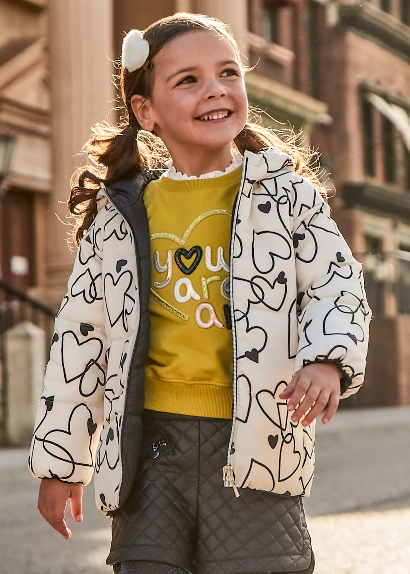 Best Giaccone reversibile imbottito bambina Giubbotti E Giacche