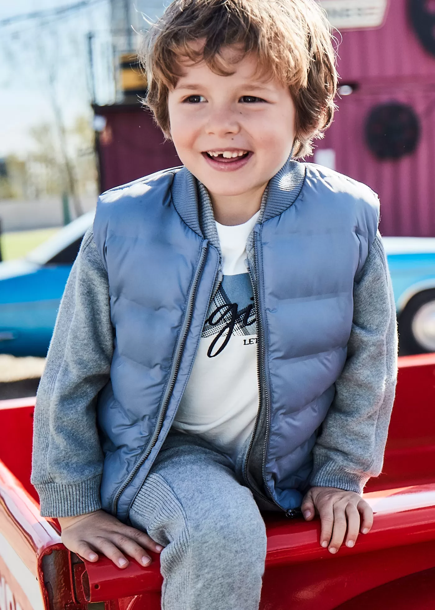New Gilet leggero imbottito bambino Bambino Giubbotti E Giacche | Giubbotti E Giacche
