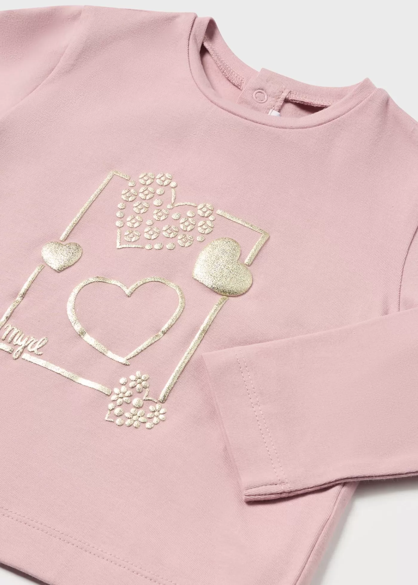 Clearance Maglietta cuori neonata Body E Magliette