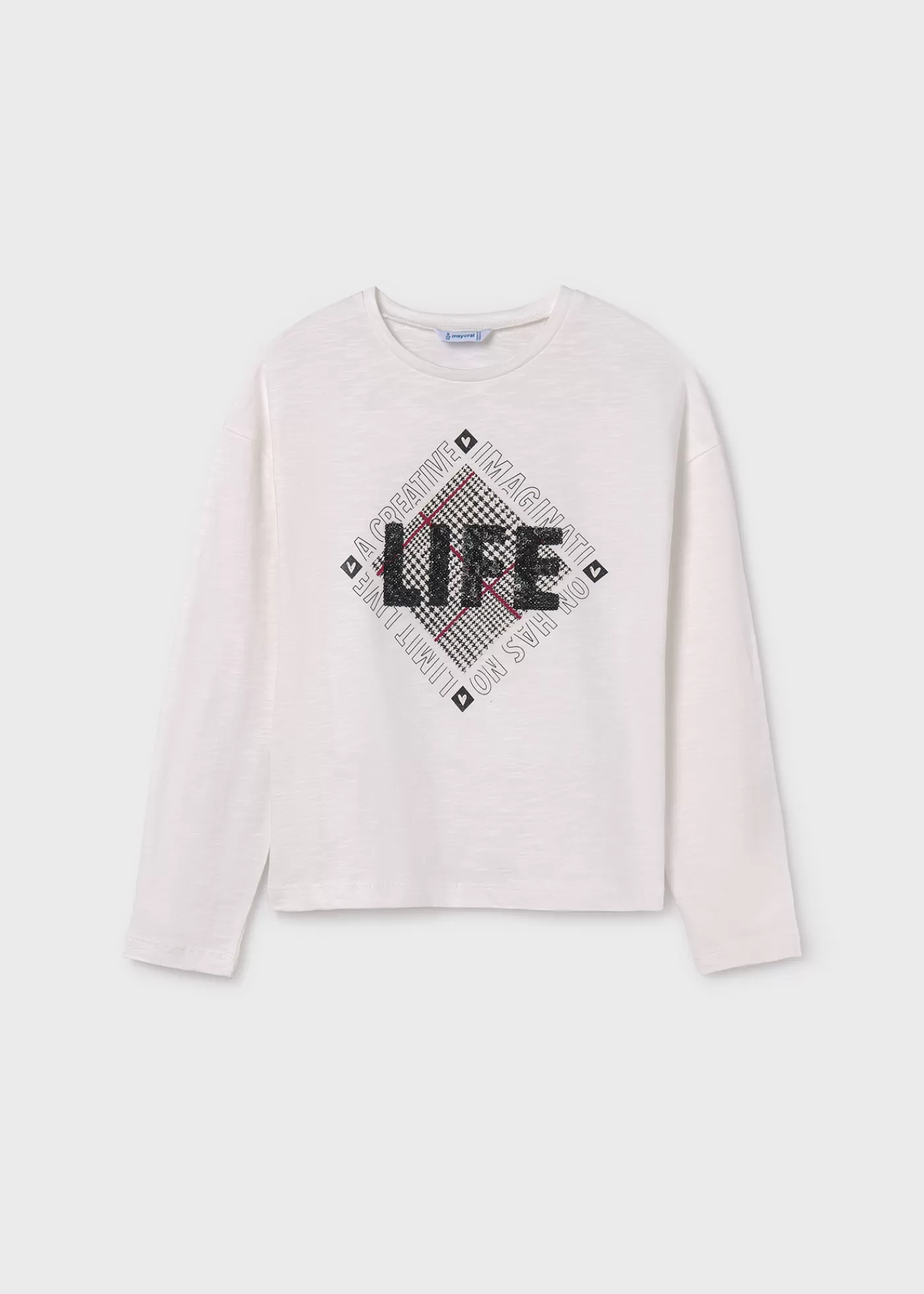 Store Maglietta dettaglio strass ragazza Magliette E Polo