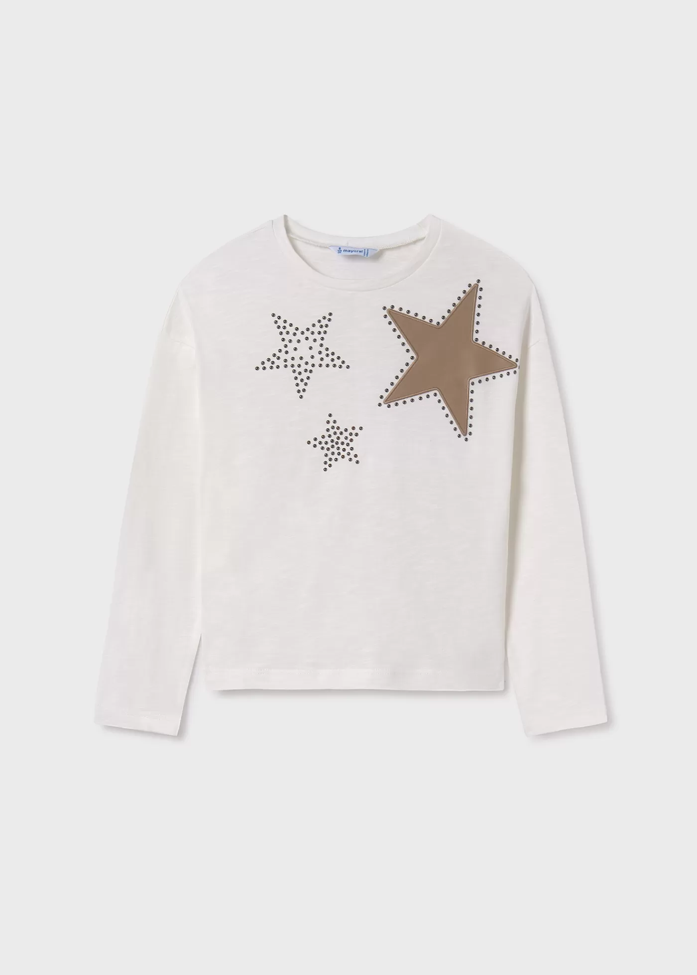 Best Maglietta dettaglio strass ragazza Magliette E Polo