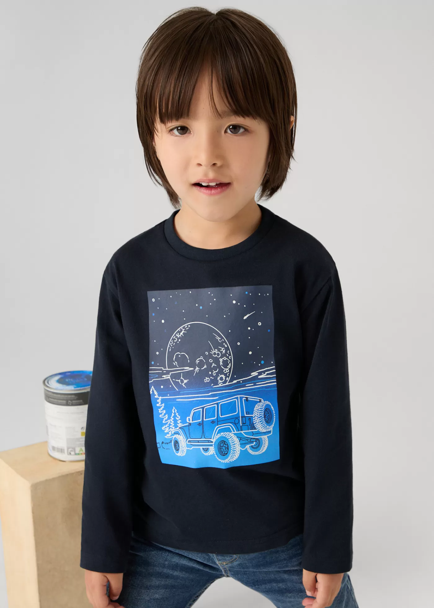 New Maglietta fosforescente bambino Bambino Magliette | Magliette