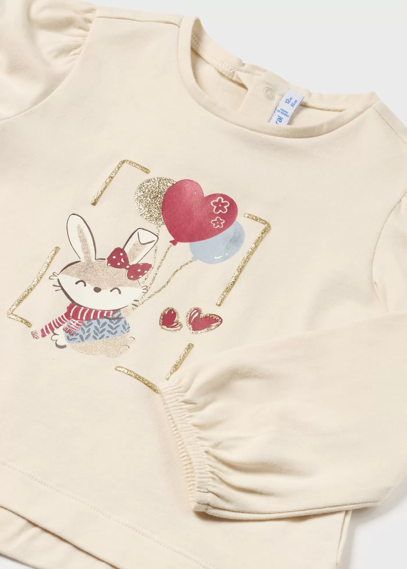 Discount Maglietta maniche palloncino neonata Body E Magliette