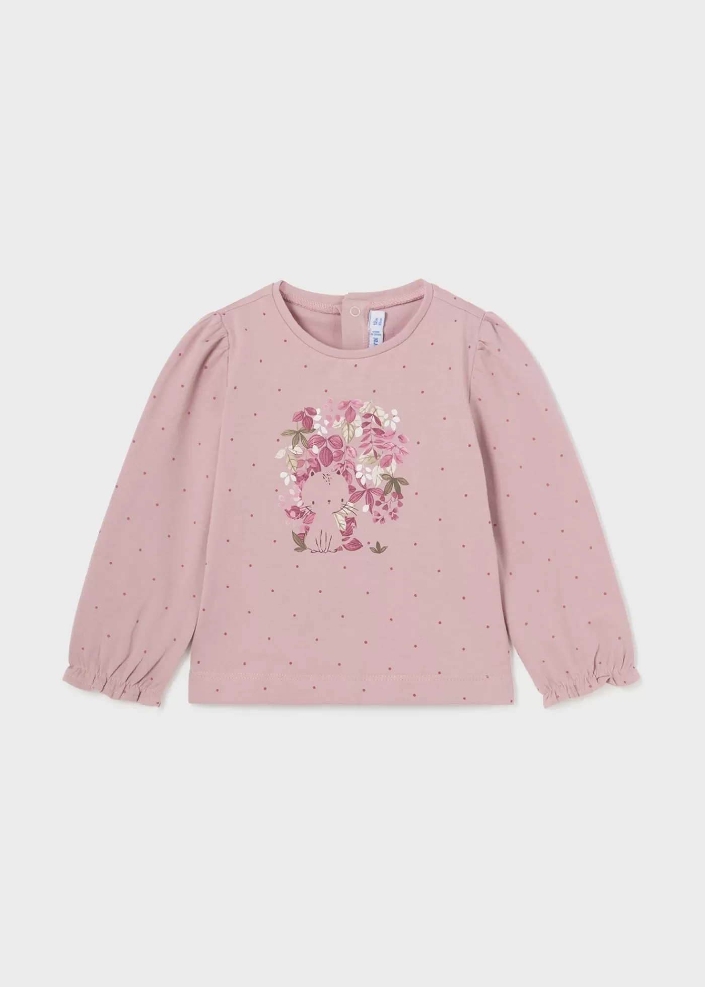 Outlet Maglietta pois stampata neonata Body E Magliette