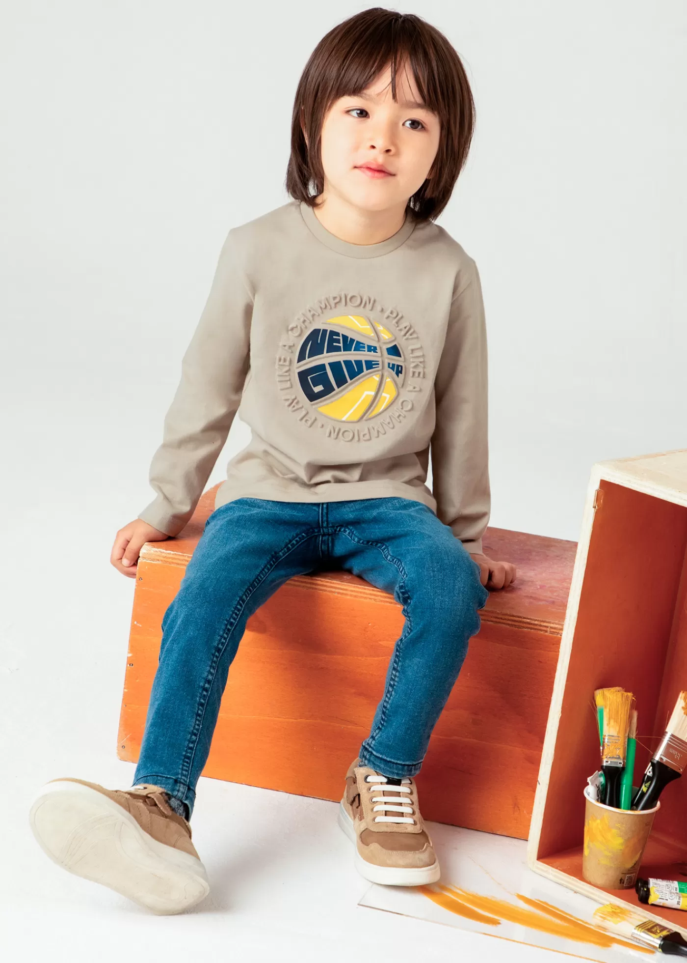 Cheap Maglietta rilievo bambino Bambino Magliette | Magliette