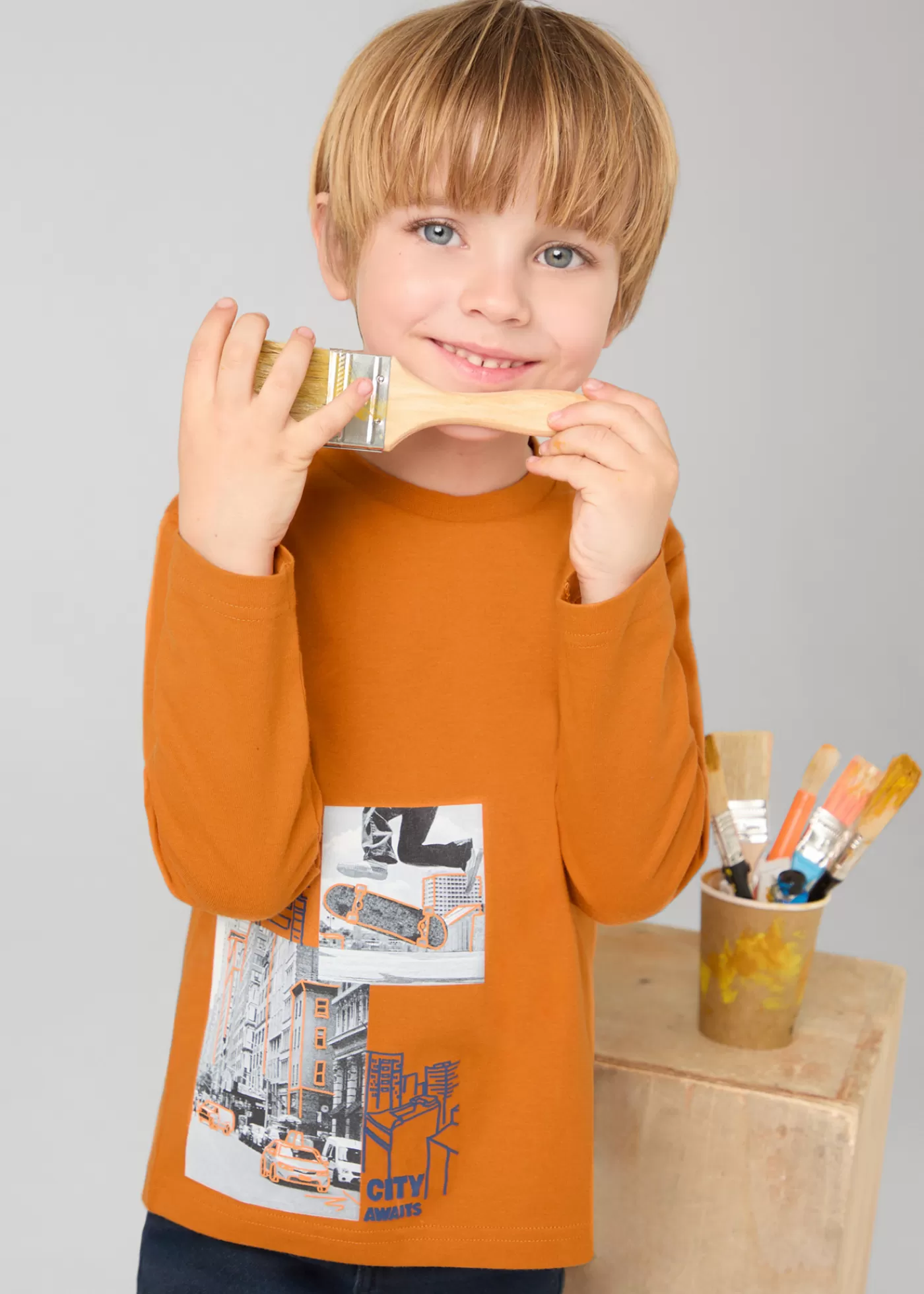 Store Maglietta stampata città bambino Bambino Magliette | Magliette