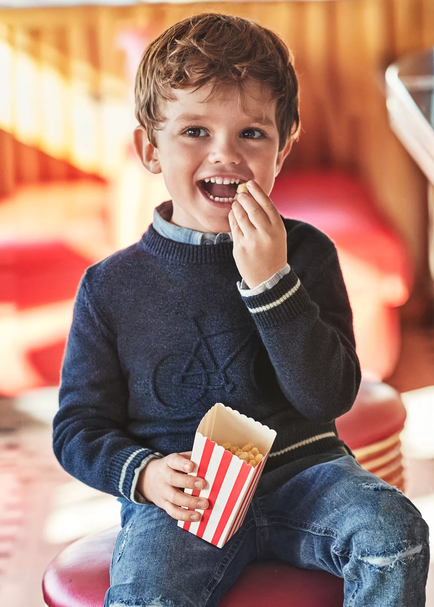 Sale Maglione bicicletta rilievo bambino Bambino Maglioni | Maglioni