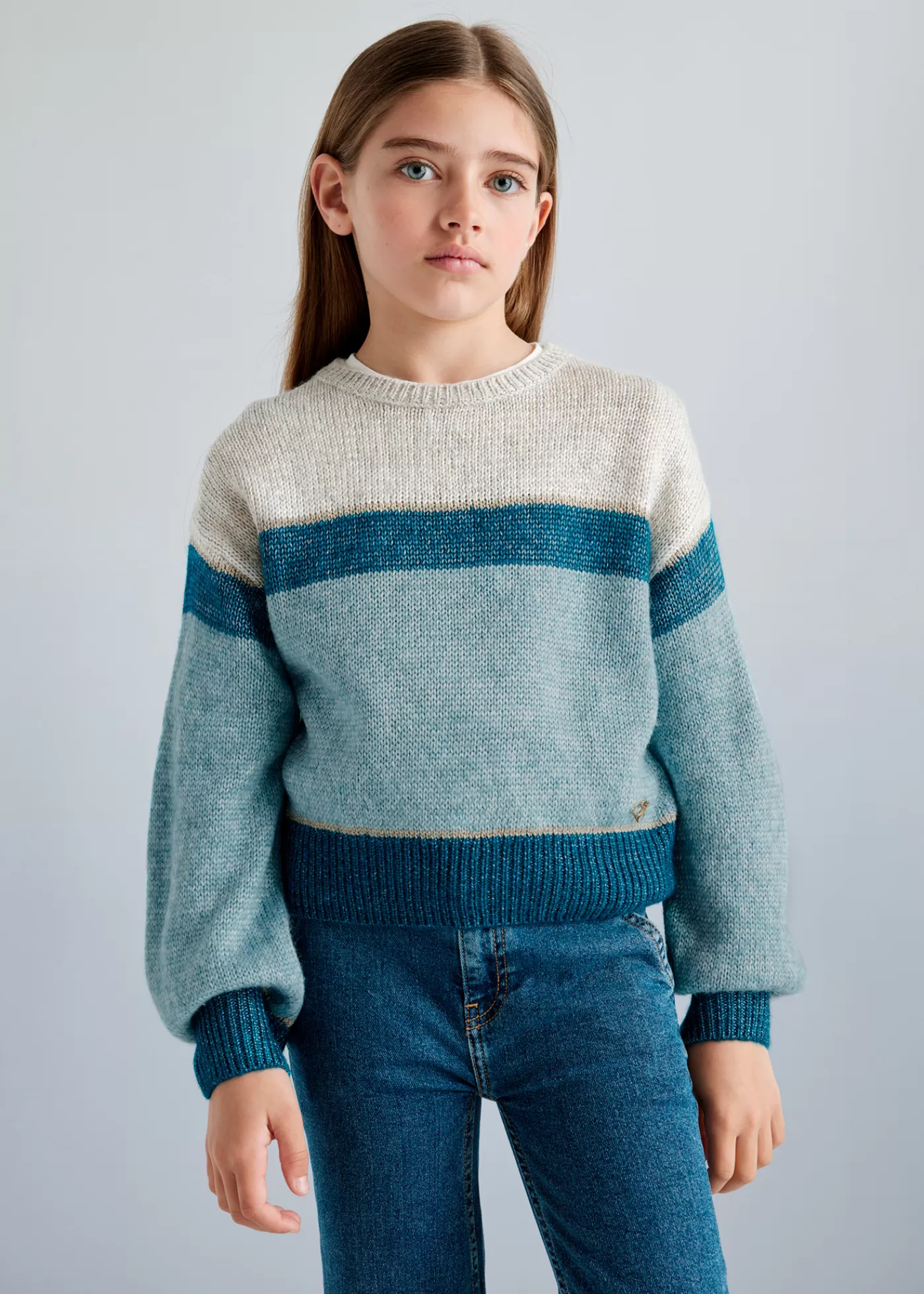 Best Maglione blocchi colore ragazza Maglioni E Felpe