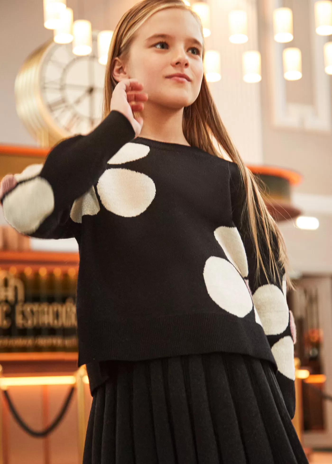 Online Maglione fiori ragazza Maglioni E Felpe