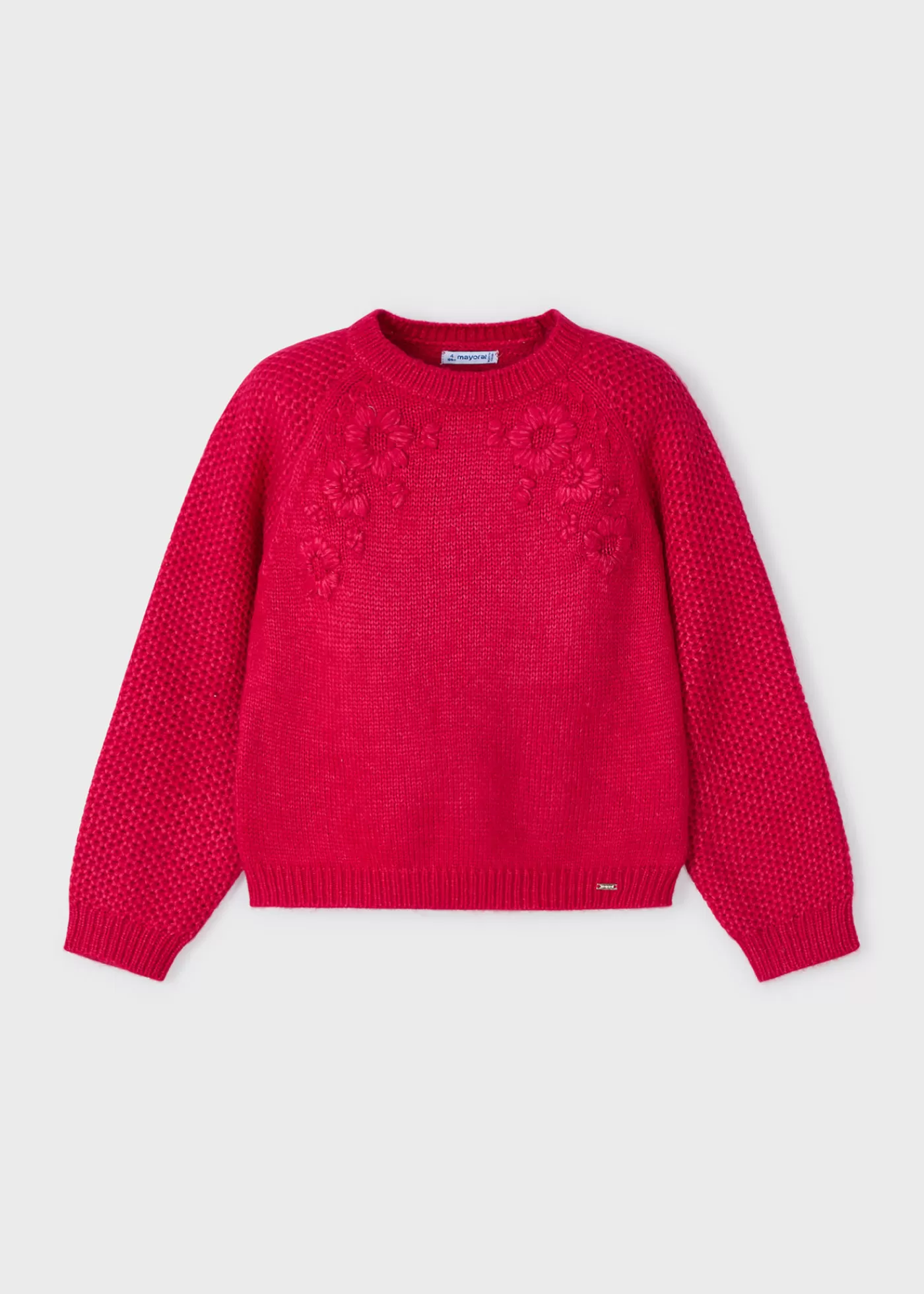 Flash Sale Maglione fiori ricamati bambina Maglioni E Felpe