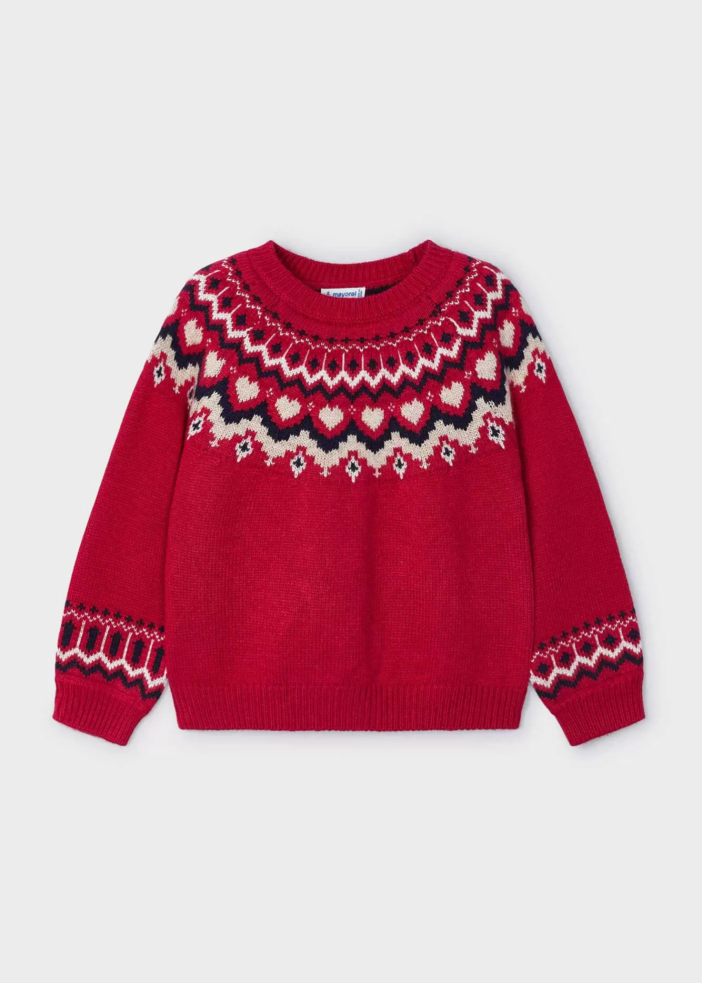 Best Sale Maglione jacquard bambina Maglioni E Felpe