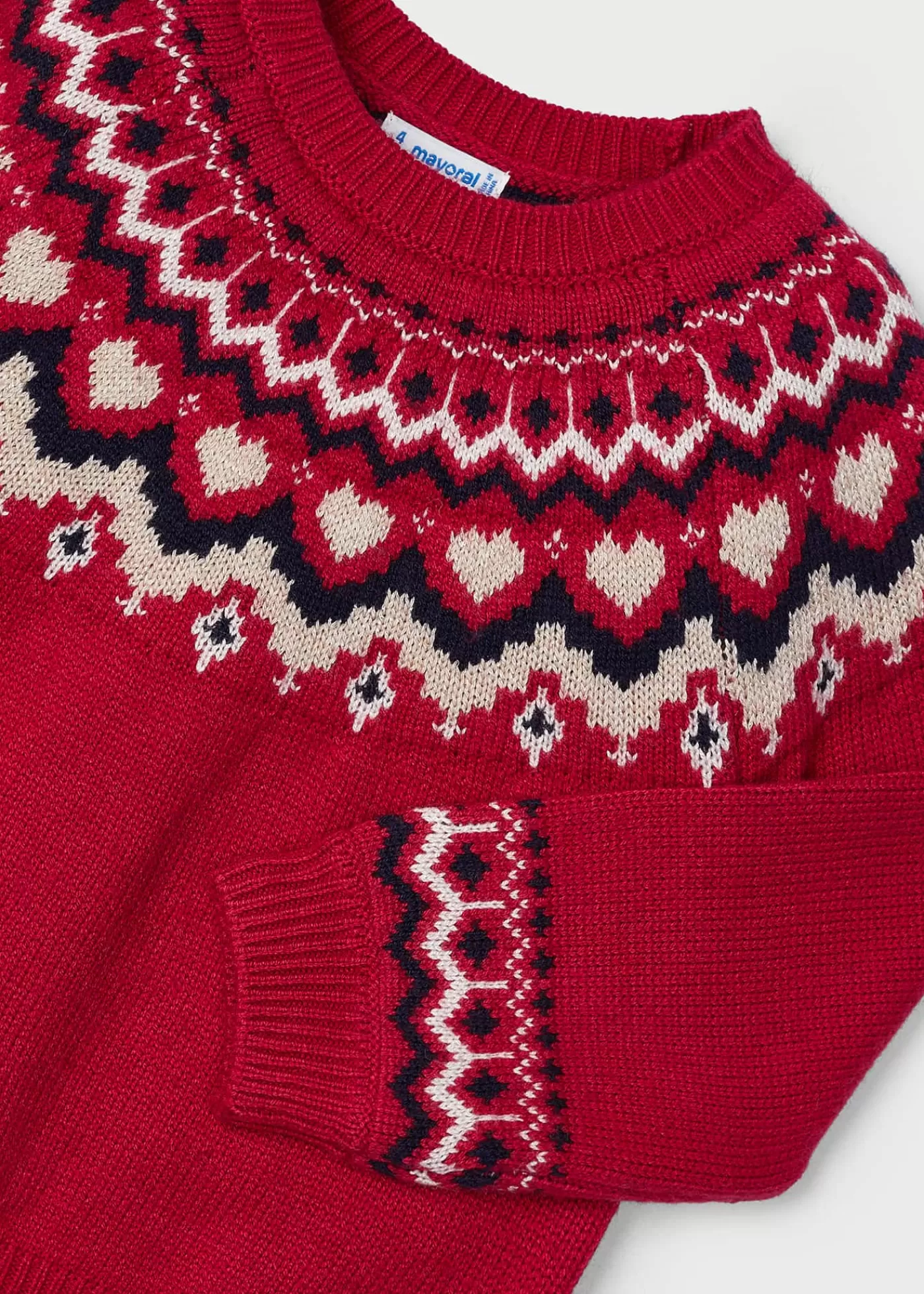 Best Sale Maglione jacquard bambina Maglioni E Felpe