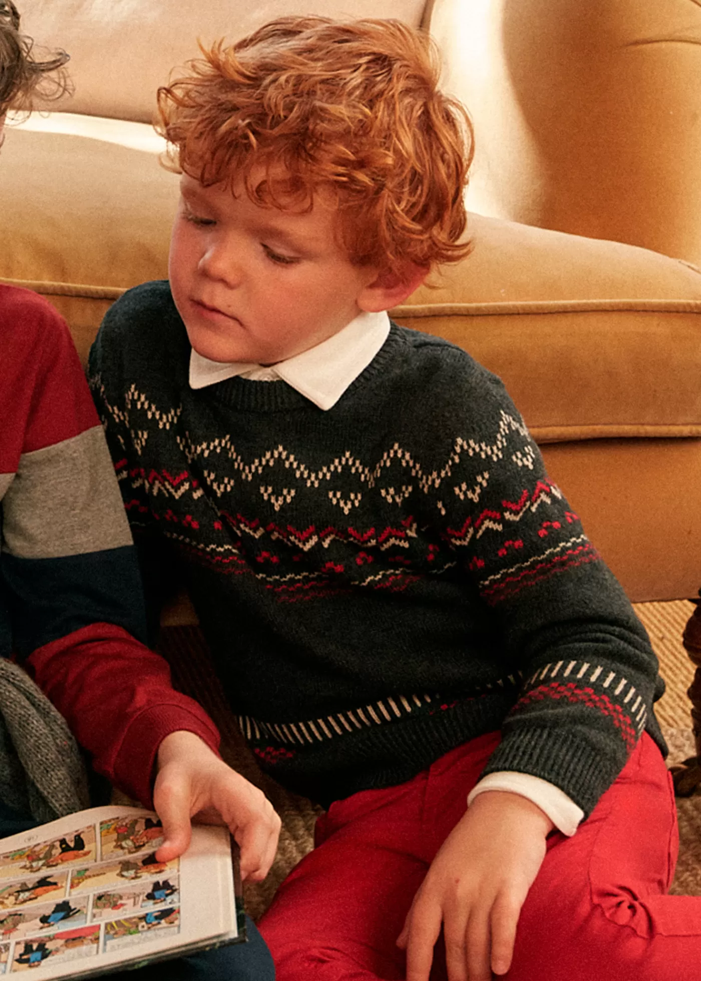 Hot Maglione jacquard bambino Bambino Maglioni | Maglioni