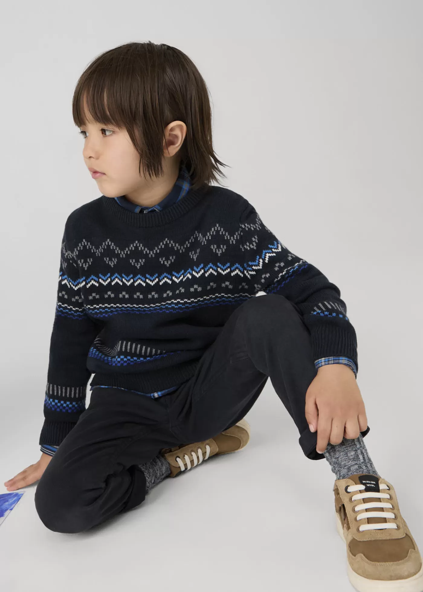 Best Maglione jacquard bambino Bambino Maglioni | Maglioni